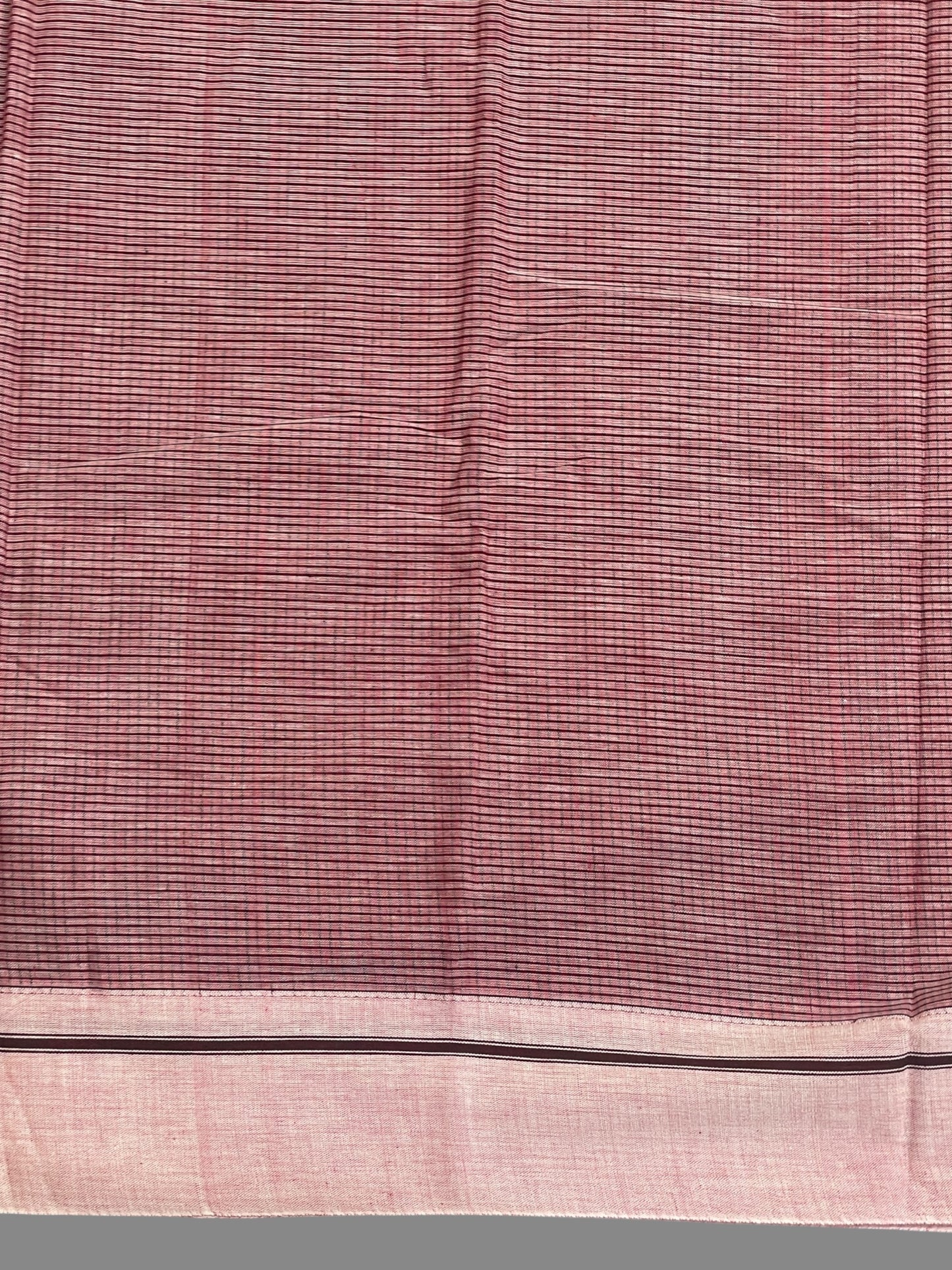 Narayanpet Light Pink Cotton Saree CS471