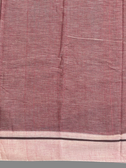 Narayanpet Light Pink Cotton Saree CS471