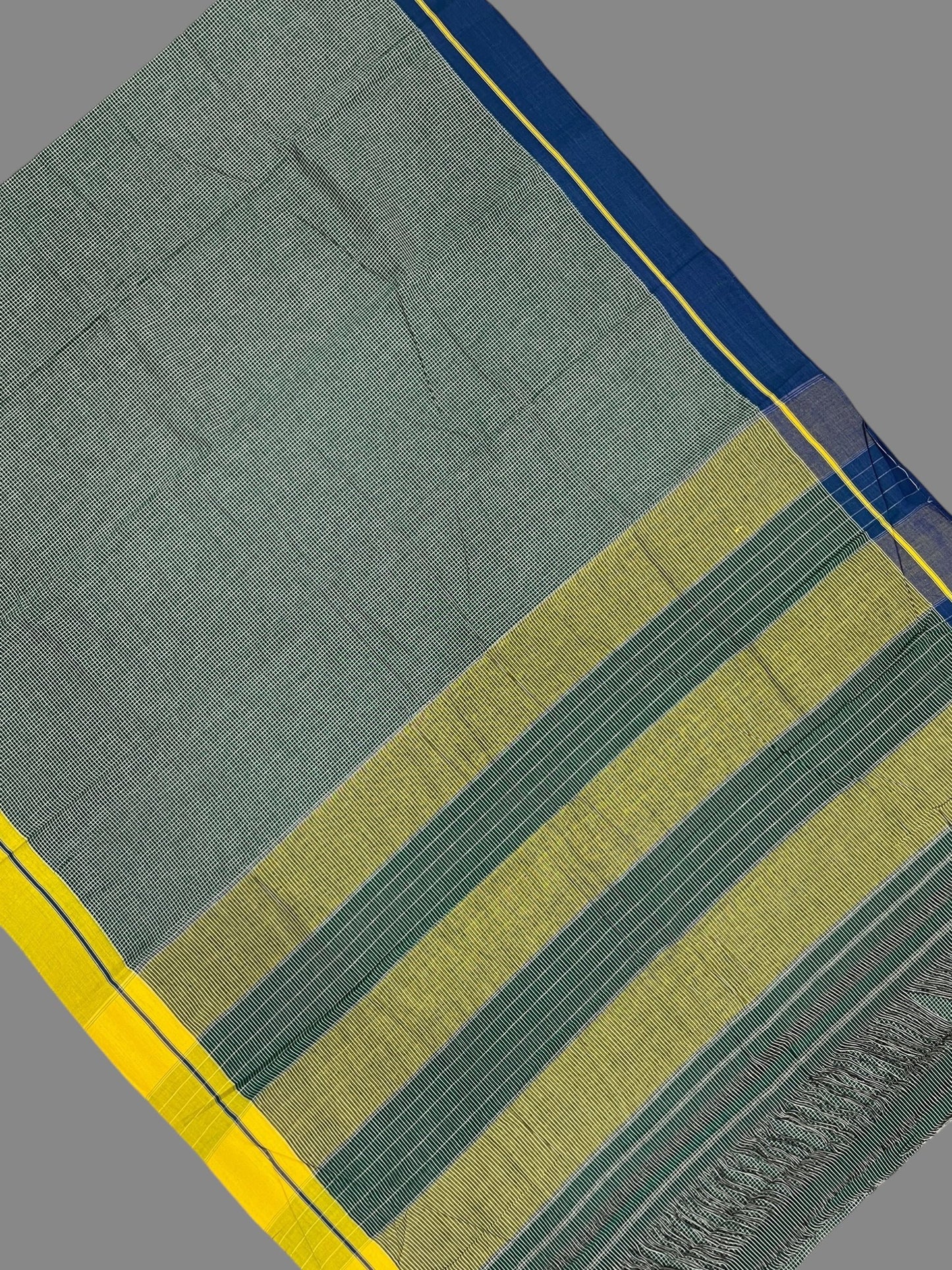 Narayanpet Green Cotton Saree CS470