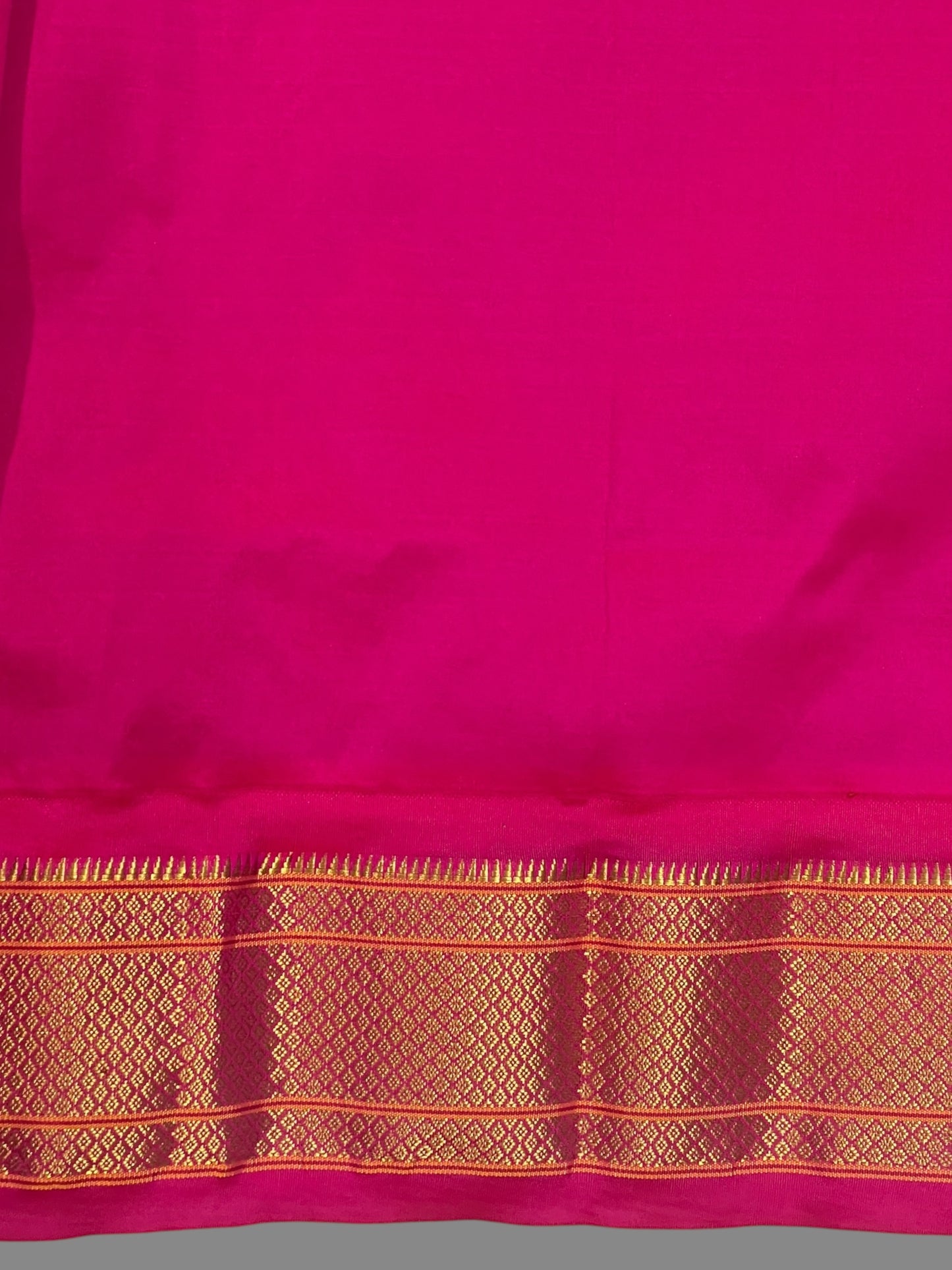 Paithani Rama Blue Pure Silk Saree