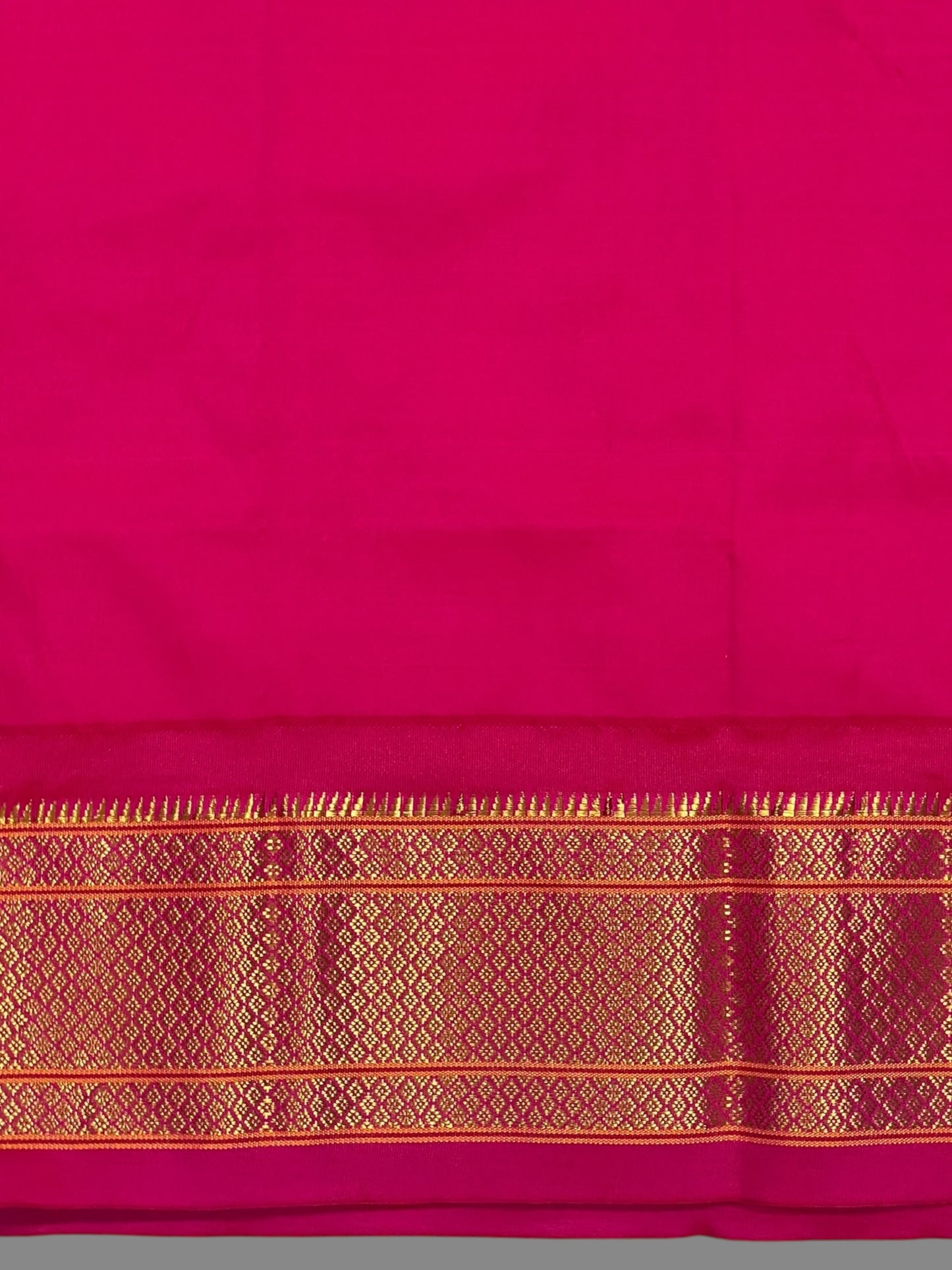 Paithani Pale Orange Pure Silk Saree