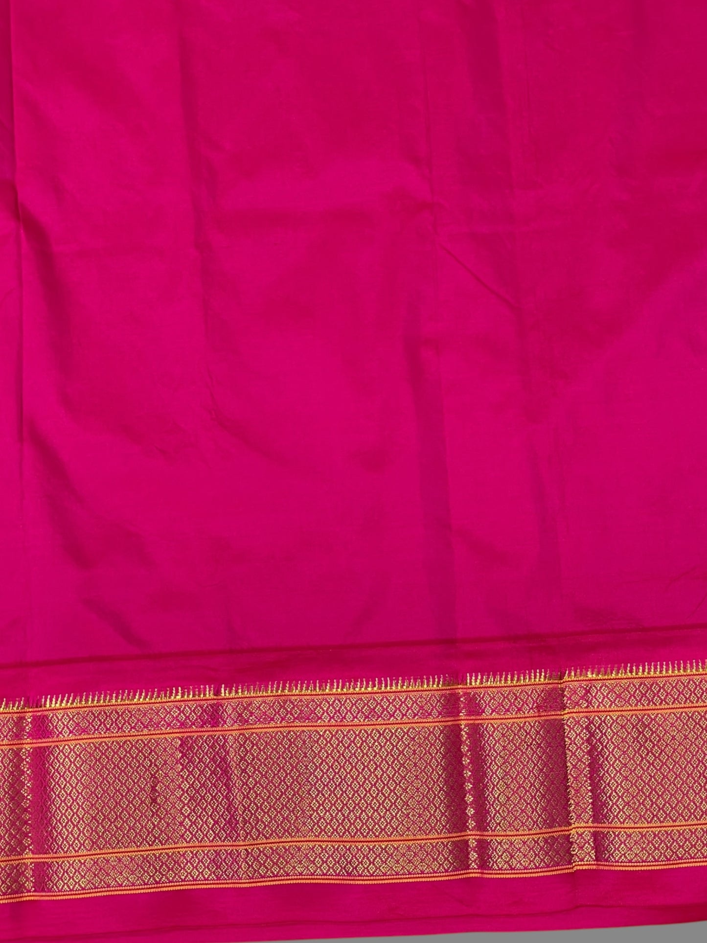 Paithani Sea Green Pure Silk Saree