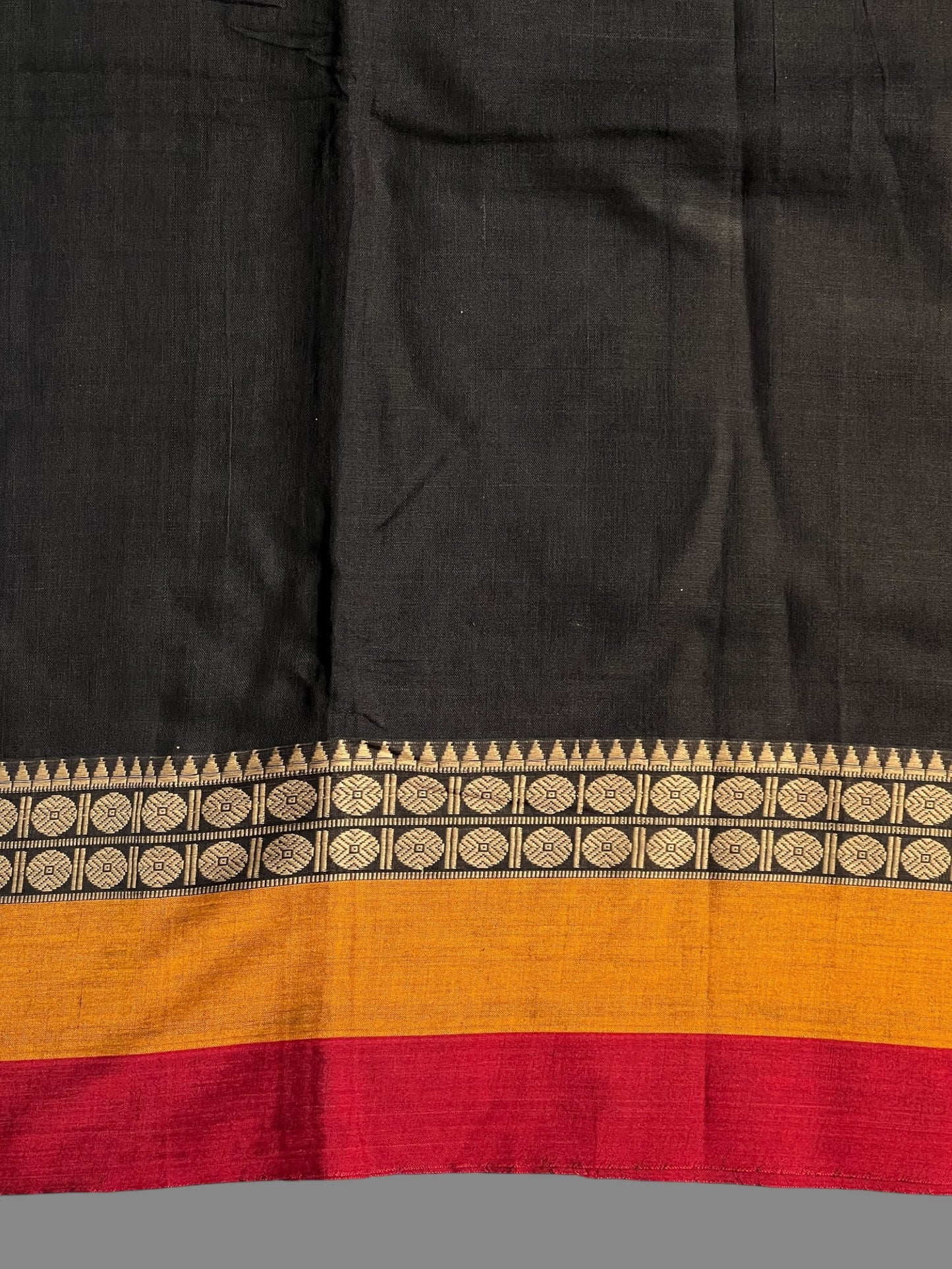 Narayanpet Black Cotton Sarees CS487