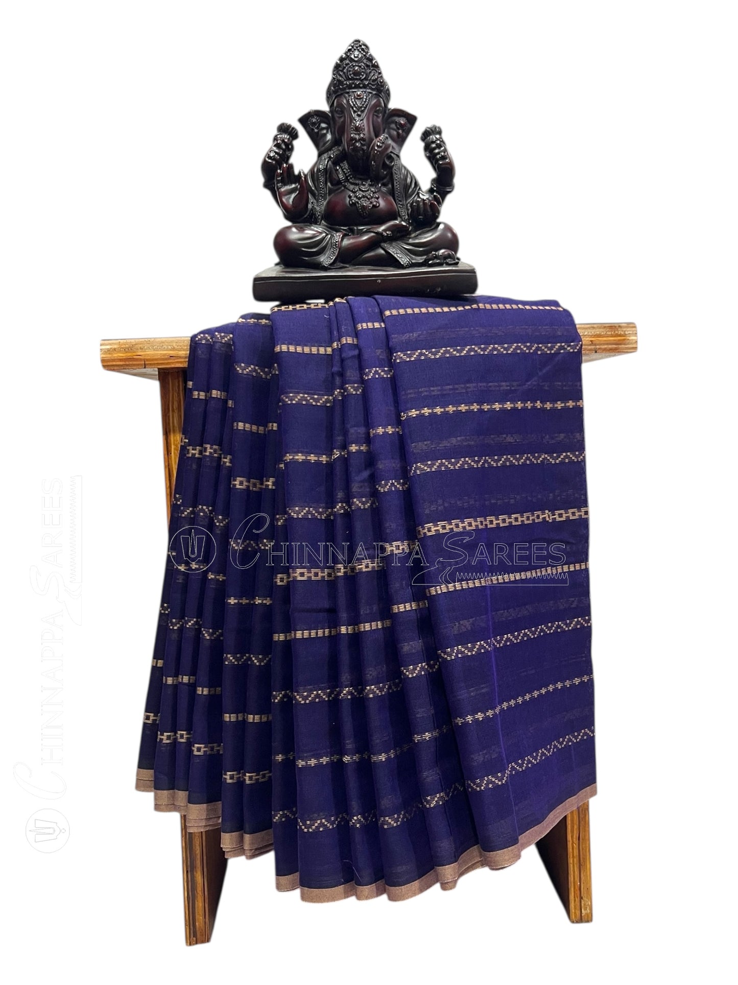 Narayanpet Purple Cotton Sarees CS485
