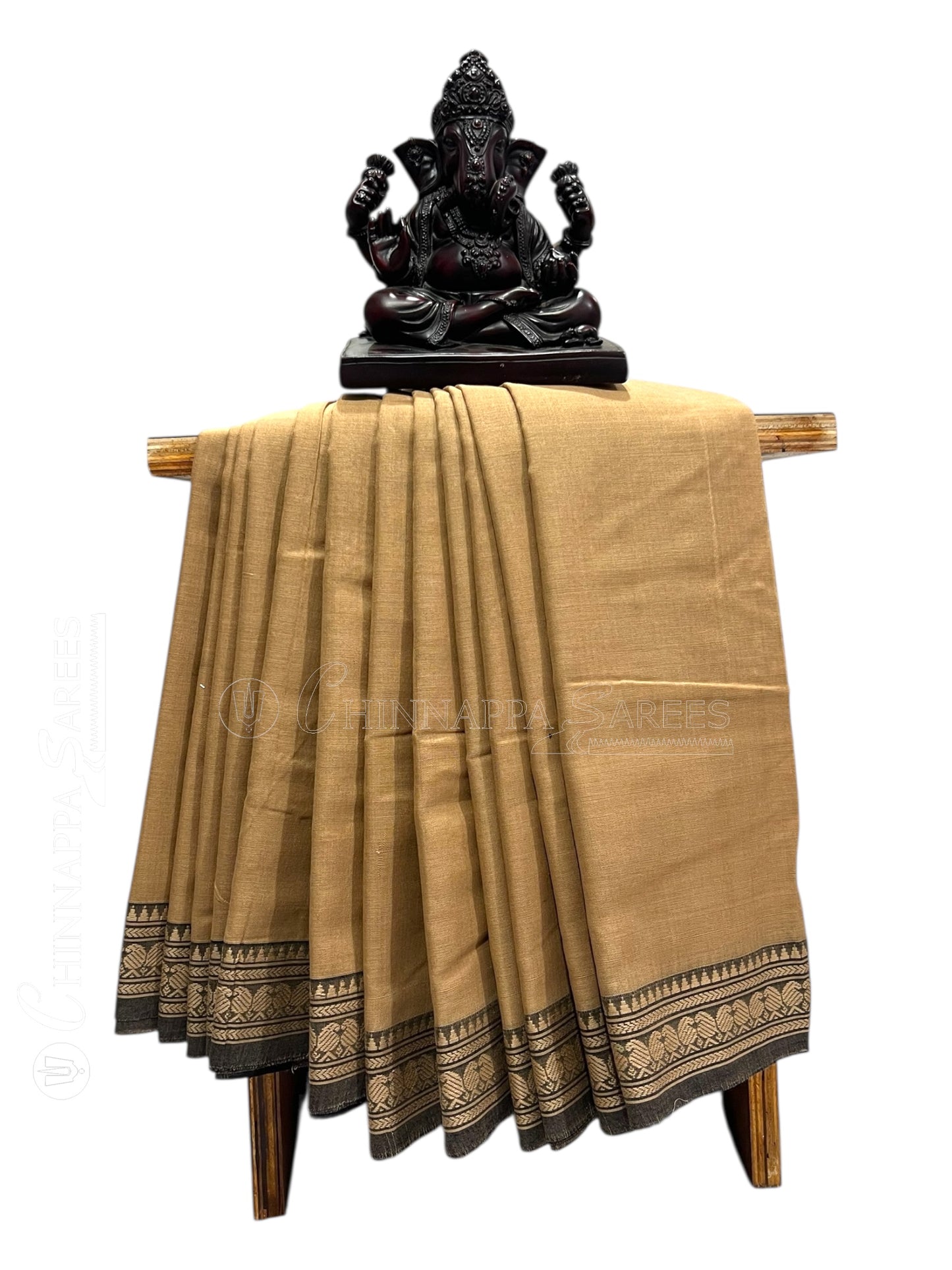 Narayanpet Cream Cotton Sarees CS504