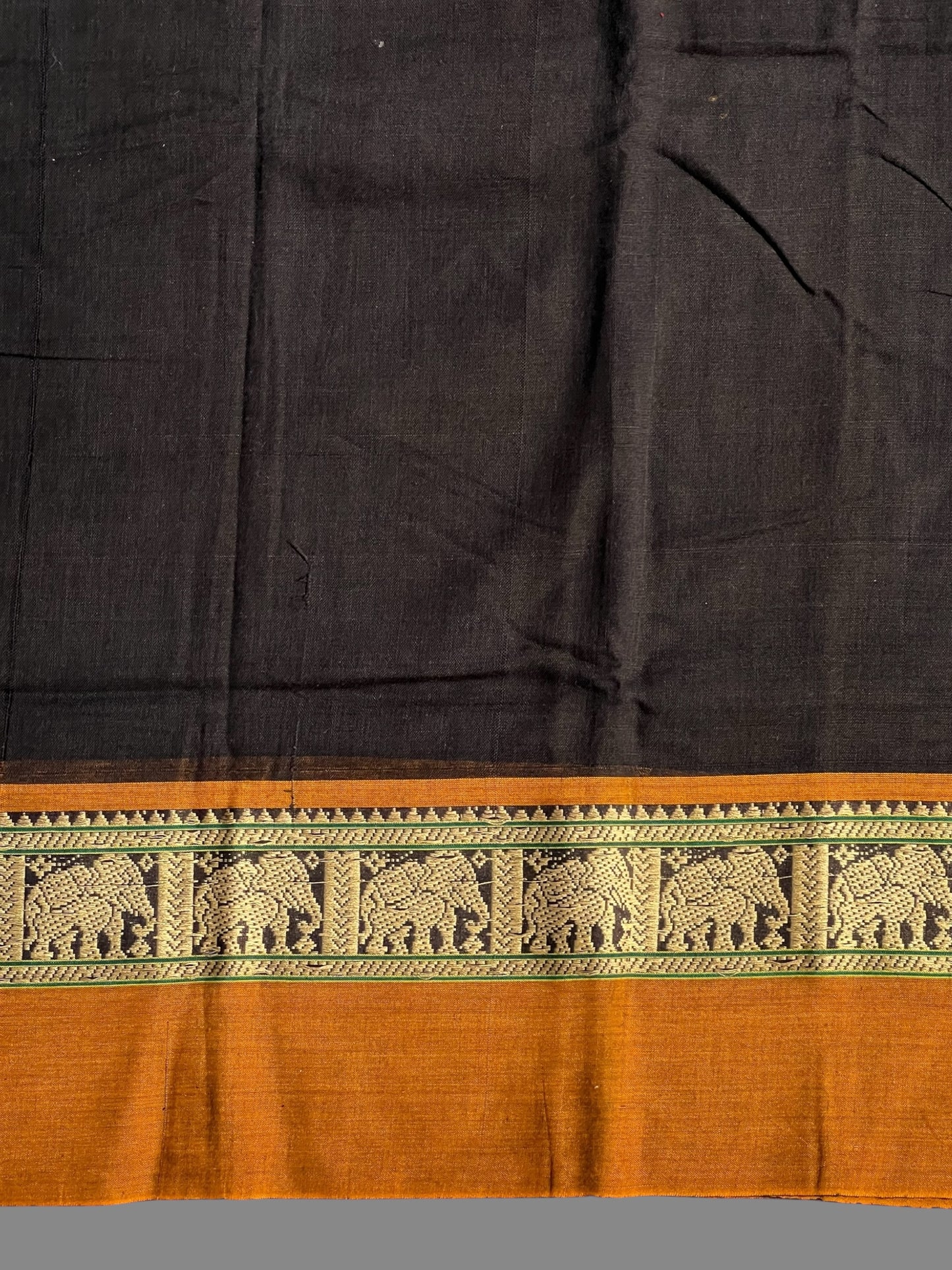 Narayanpet Black Cotton Sarees CS514