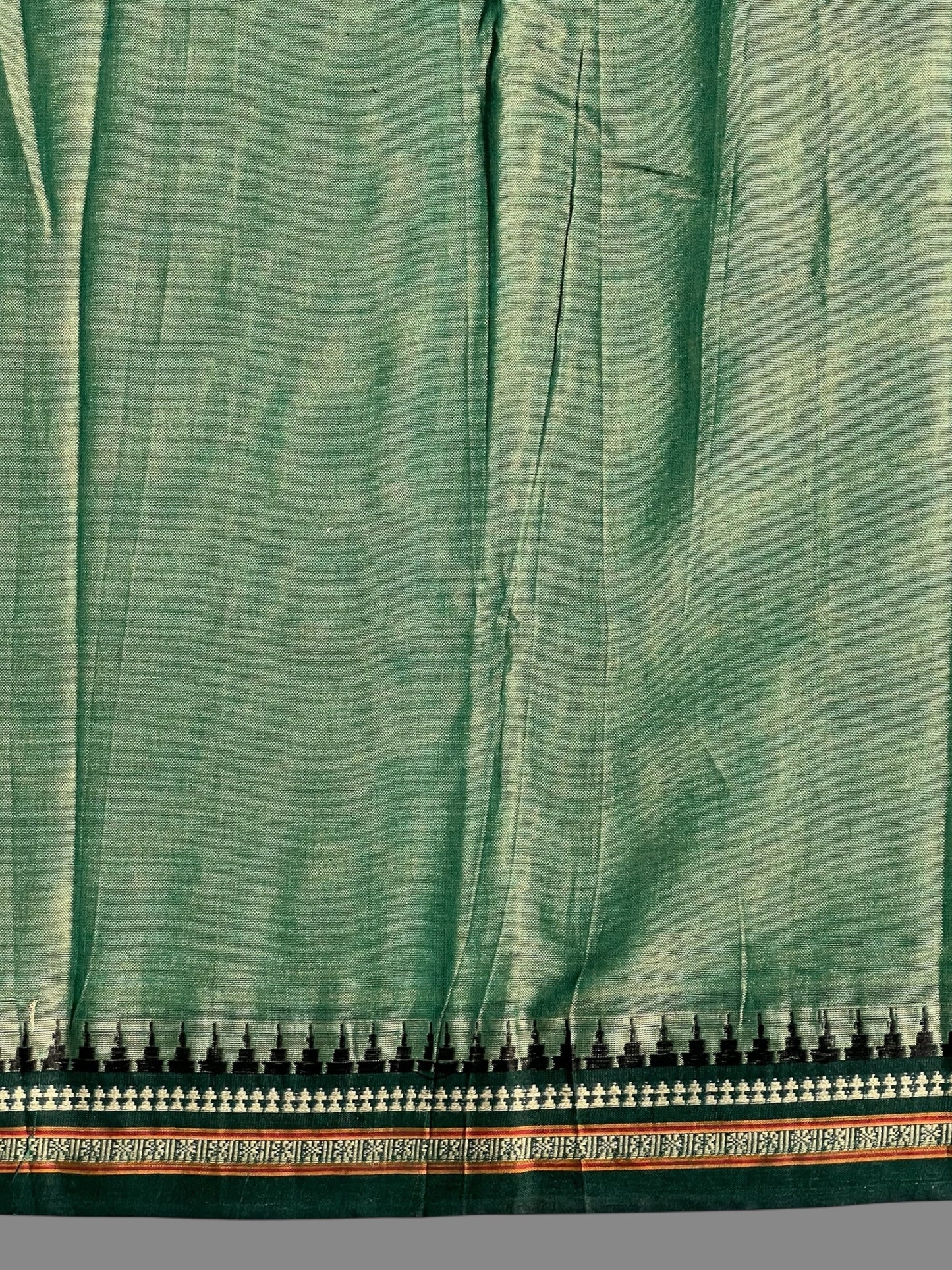 Narayanpet Light Green Cotton Saree CS471