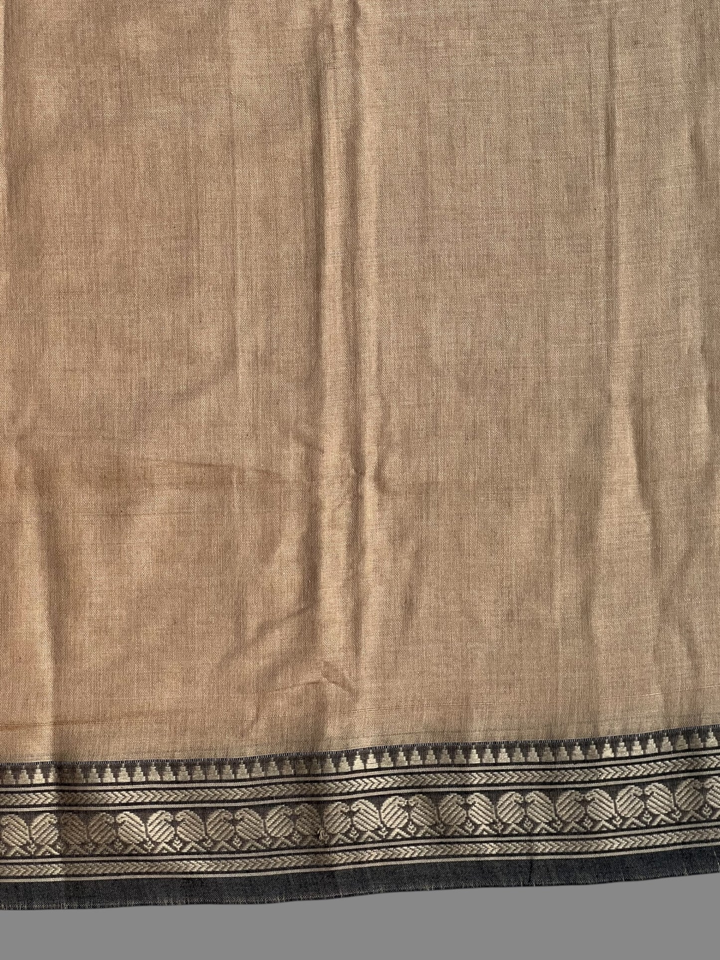 Narayanpet Cream Cotton Sarees CS504