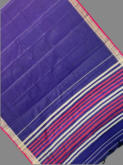 Narayanpet Violet Cotton Sarees CS493