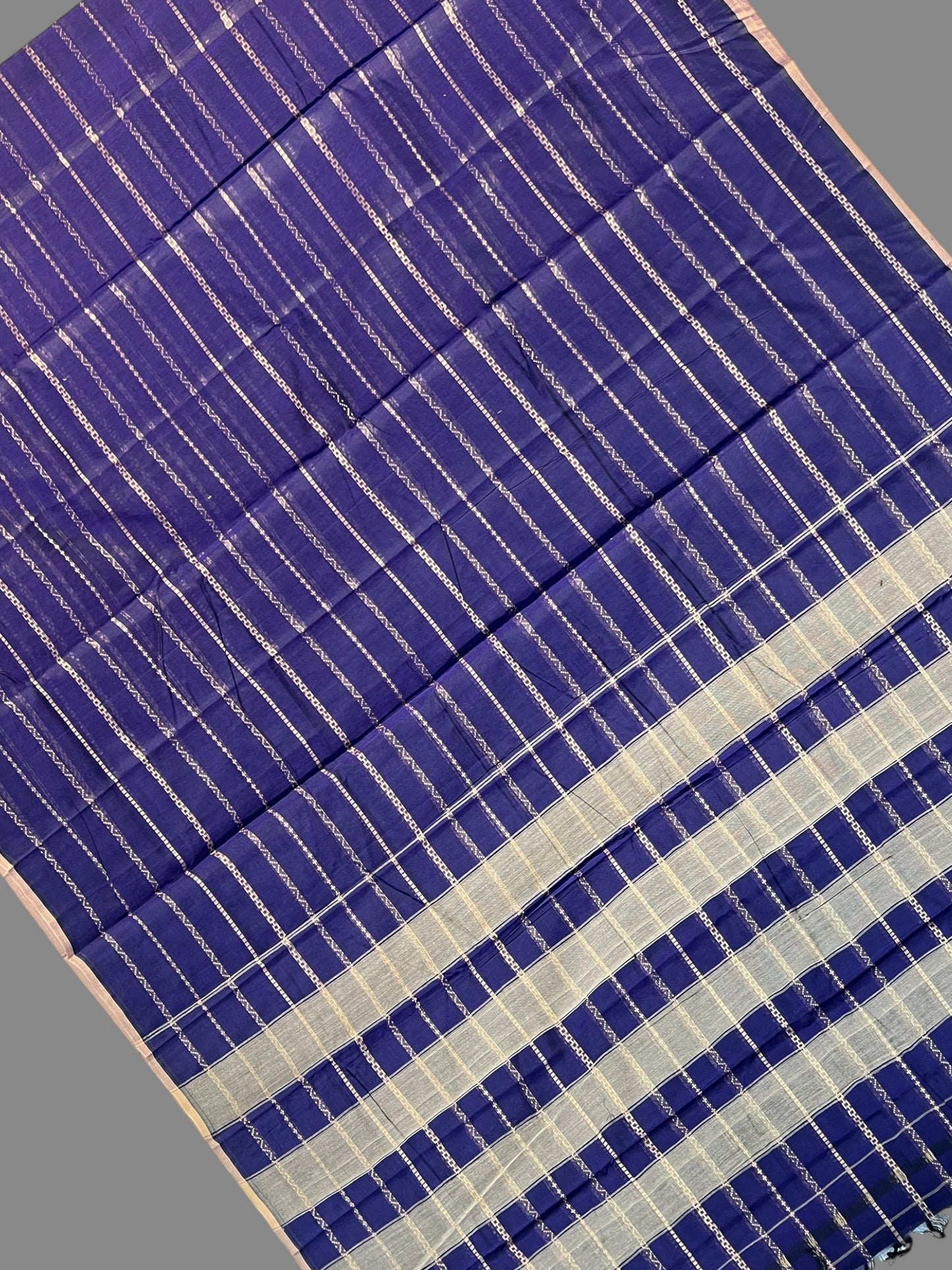 Narayanpet Purple Cotton Sarees CS485