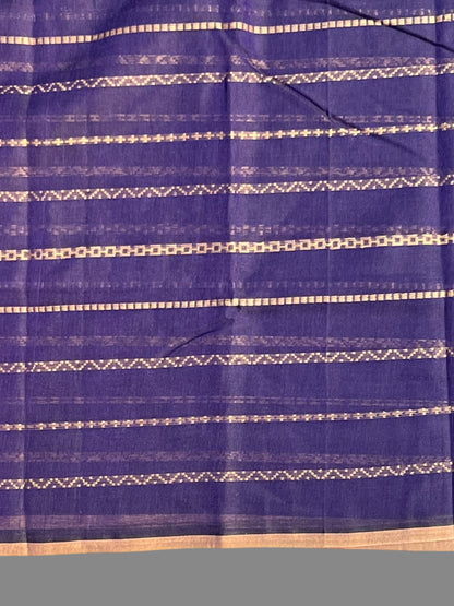 Narayanpet Purple Cotton Sarees CS485