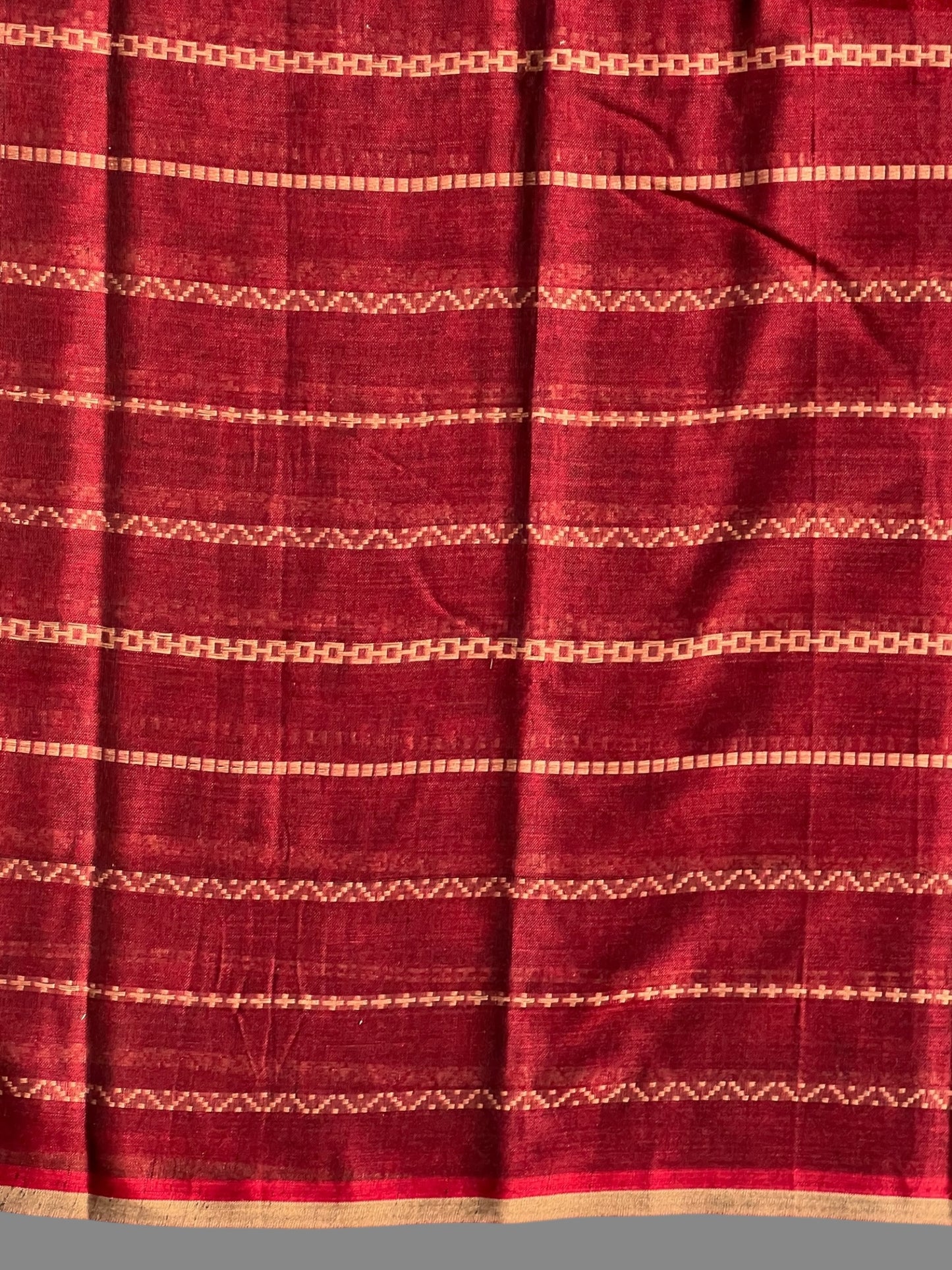 Narayanpet Brown Cotton Sarees CS508