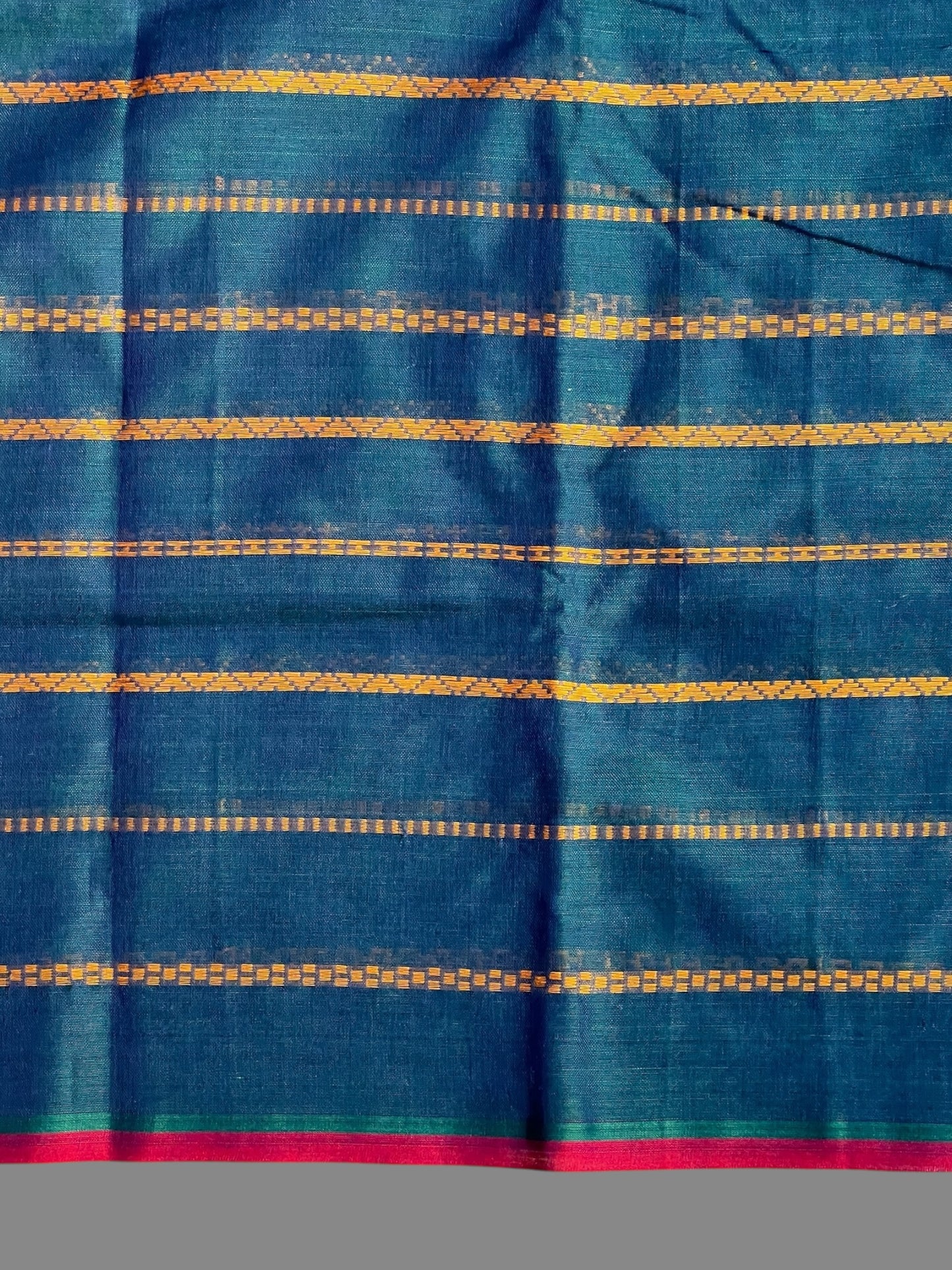 Narayanpet Blue Cotton Sarees CS497