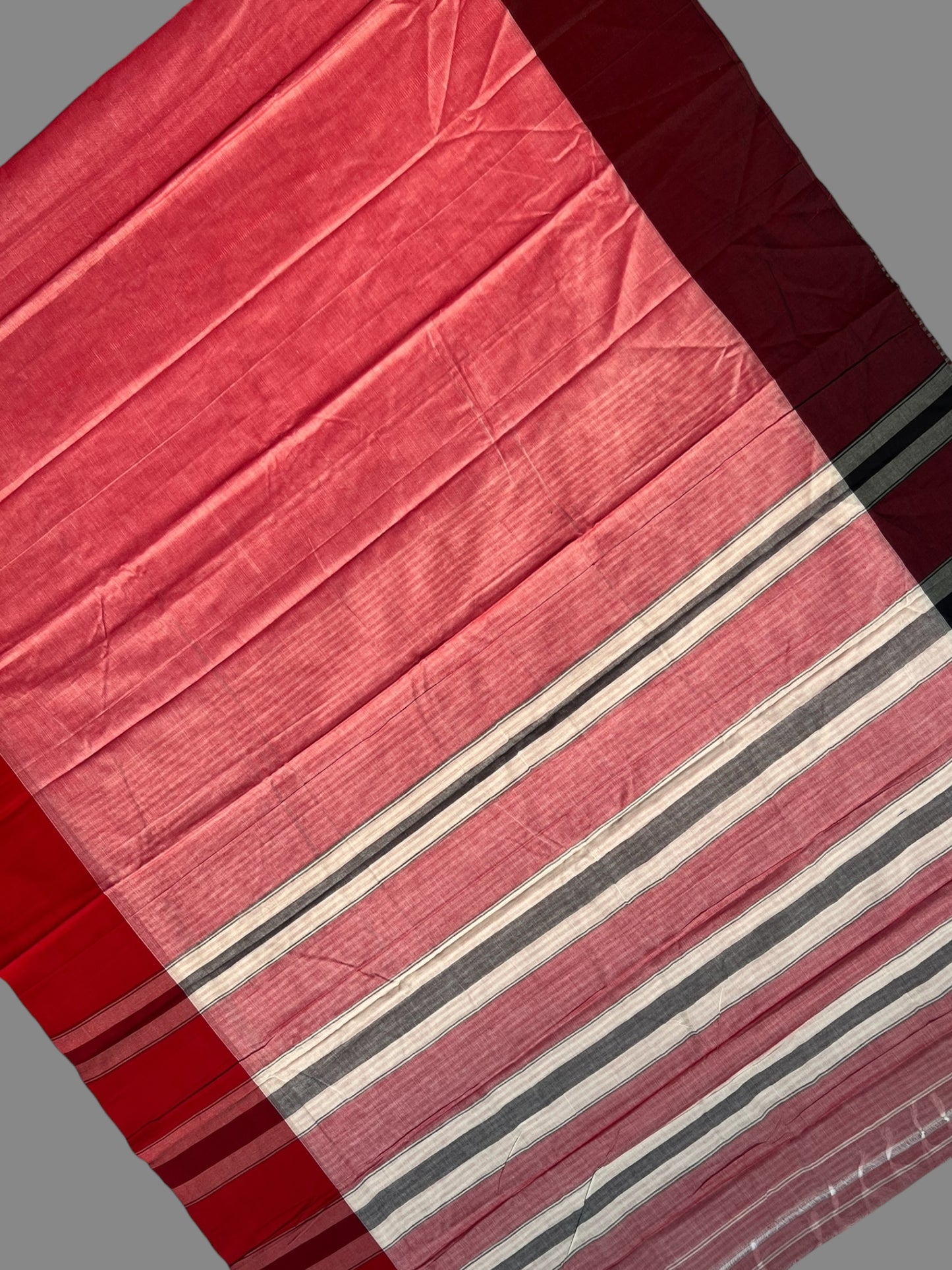 Narayanpet Pink Cotton Saree CS456