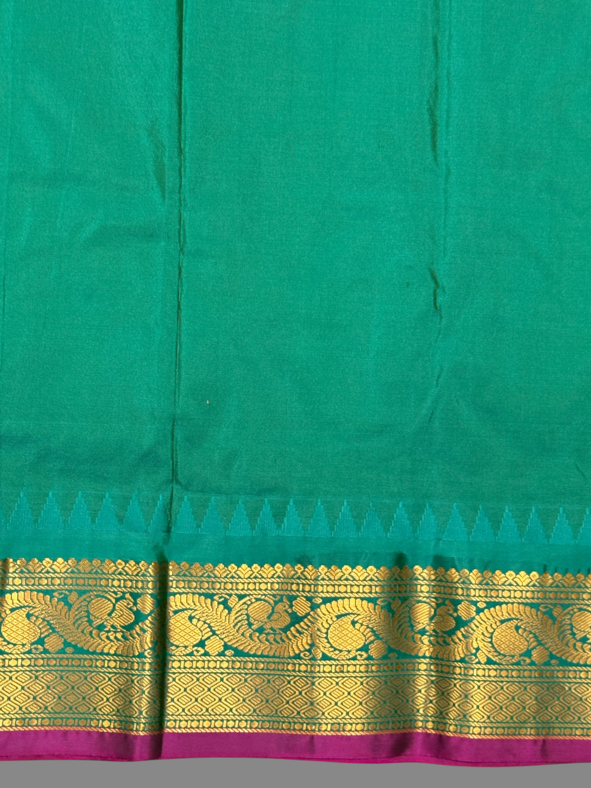 Shilpi Border Canary Yellow Pure Silk Saree