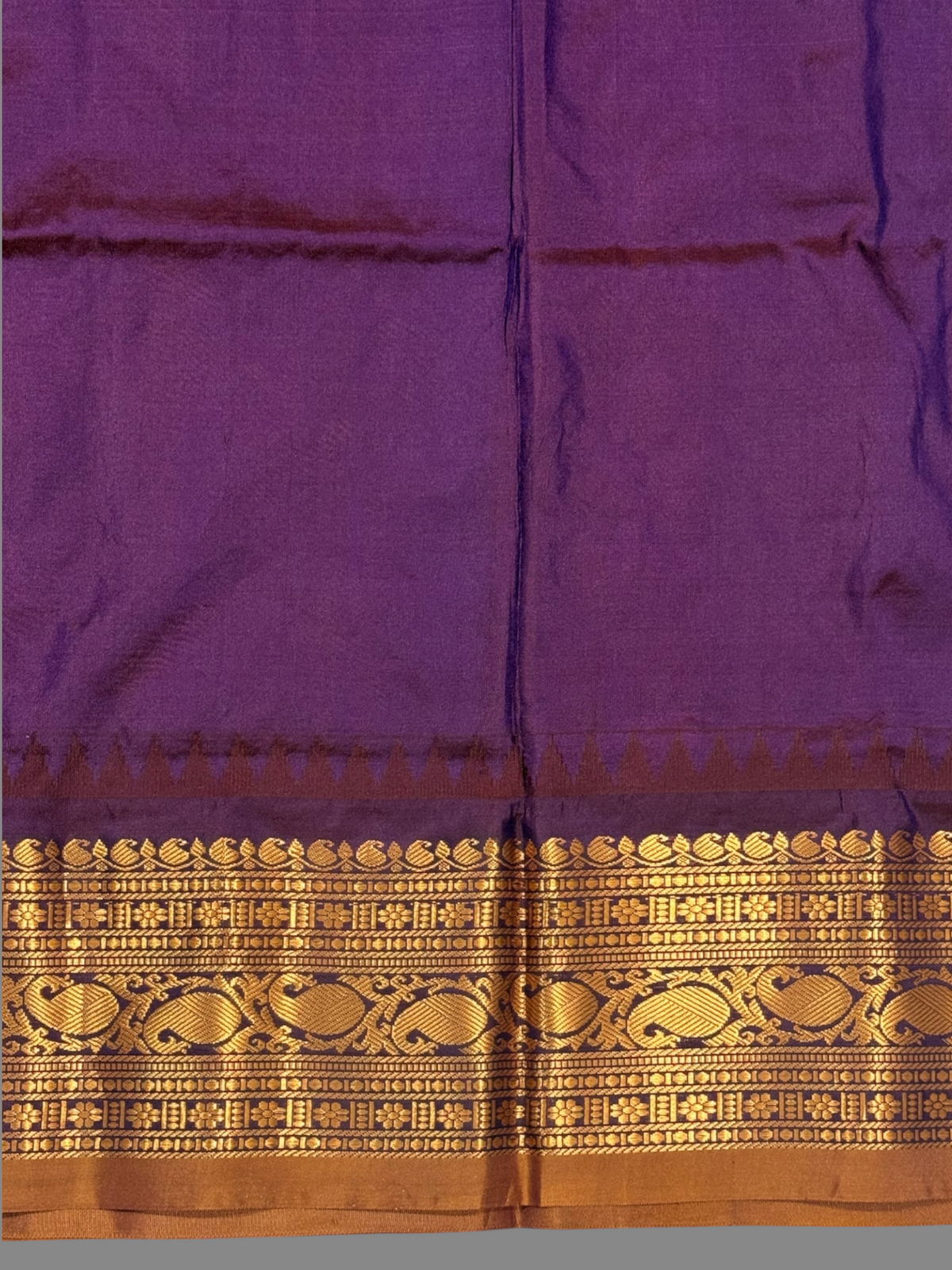 Bridal Big Checks Butta Marigold Yellow Pure Silk Sarees