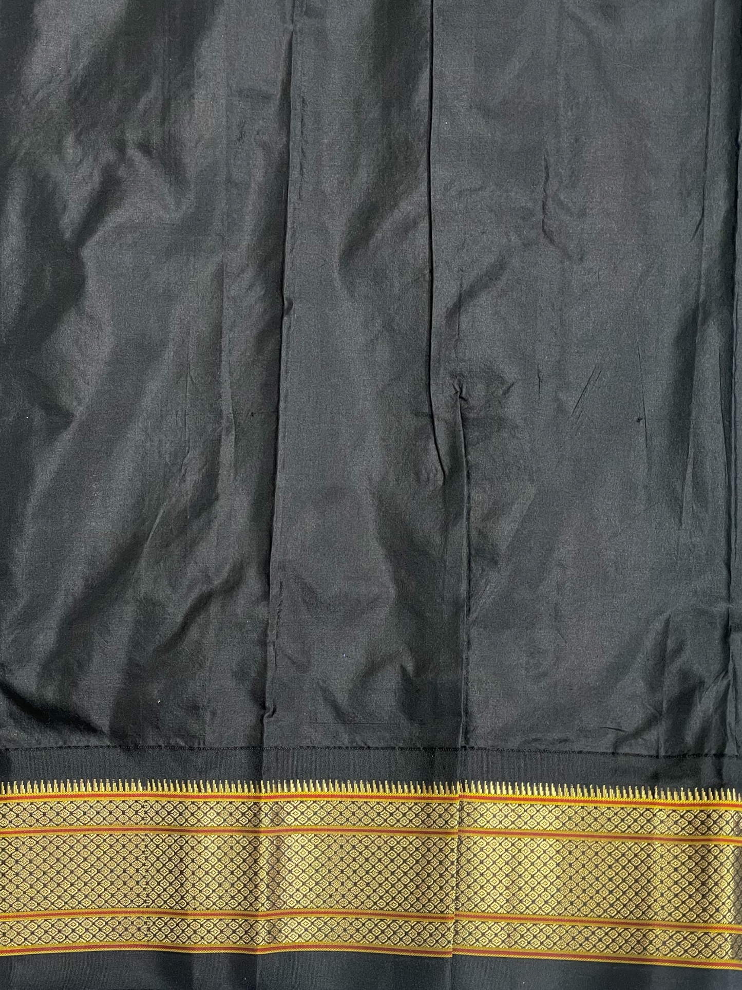 Pure Paithani Blue Green Silk Saree