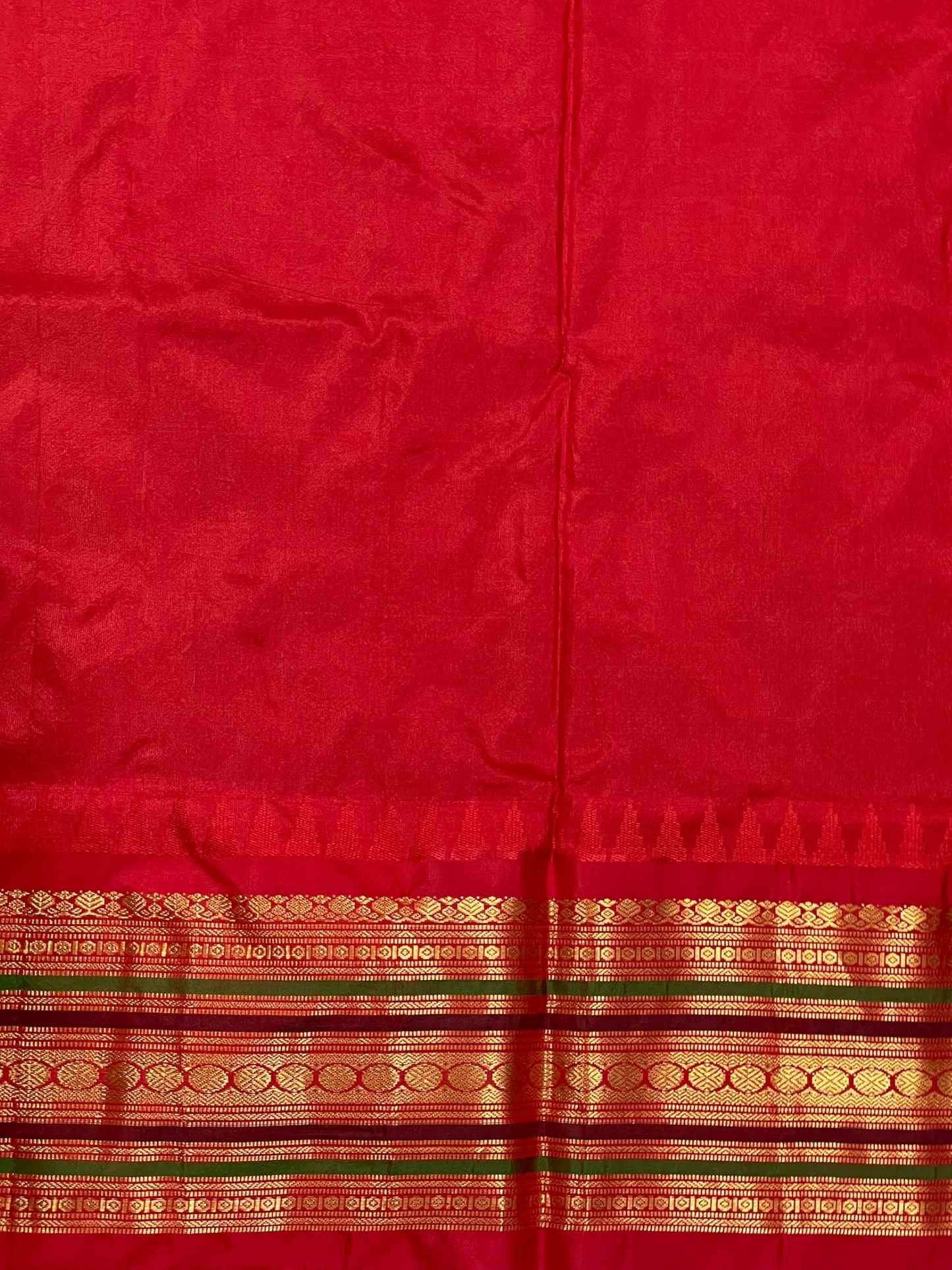 Varsha Border Grey Pure Silk Saree