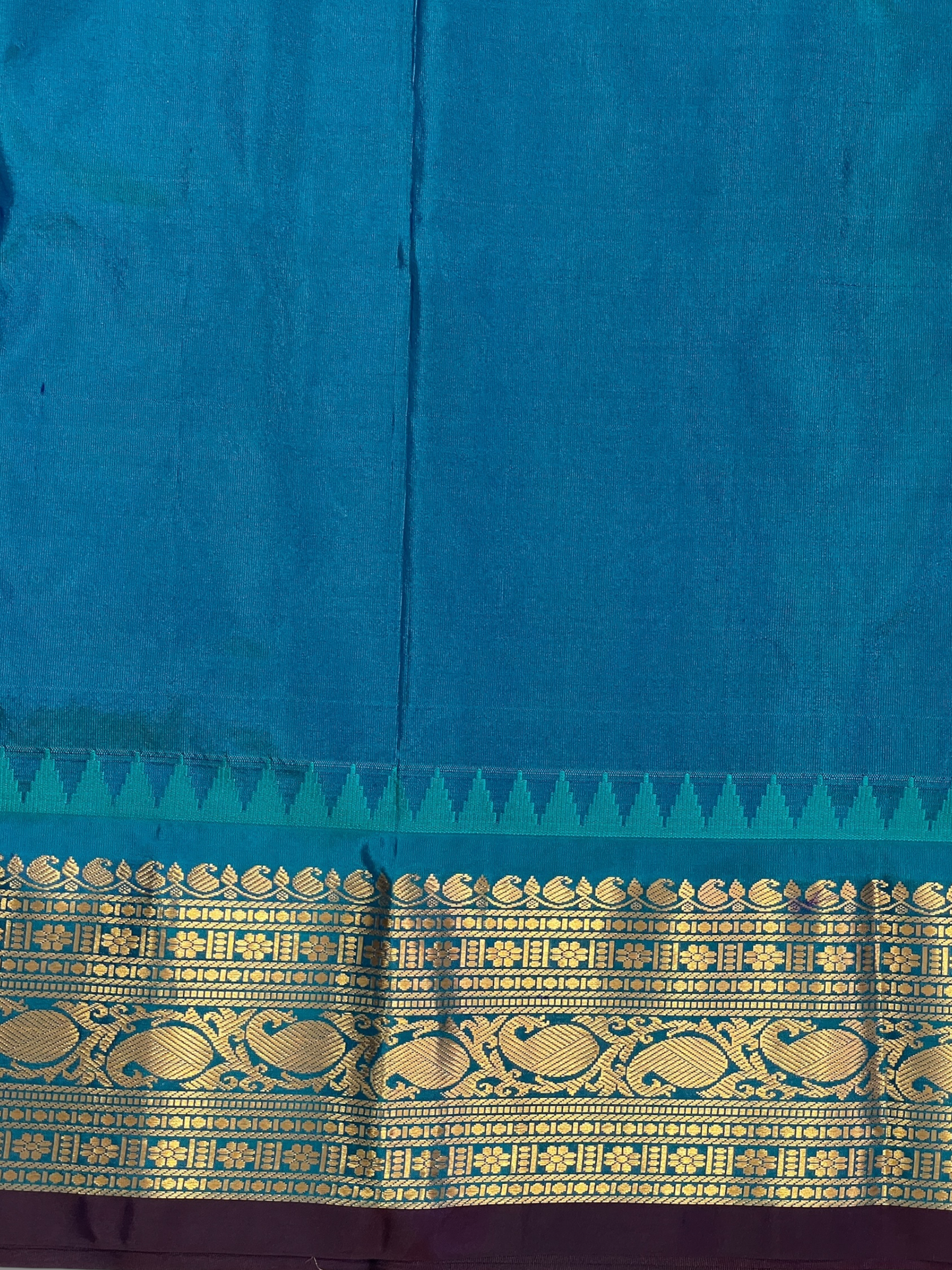 Bridal Big Checks Butta Very Light Grey Pure Silk Sarees