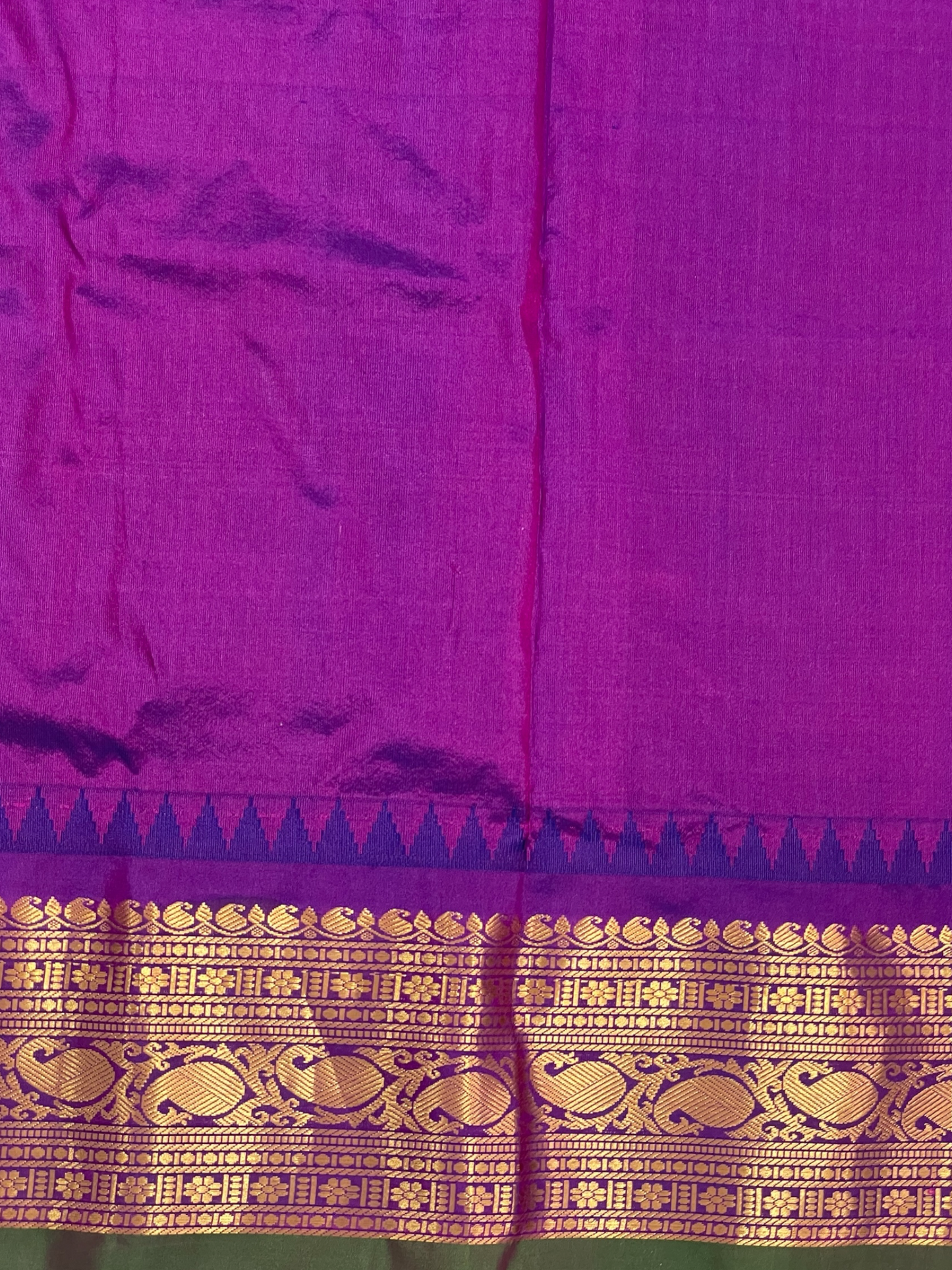 Bridal Big Checks Butta Light Blue Pure Silk Sarees