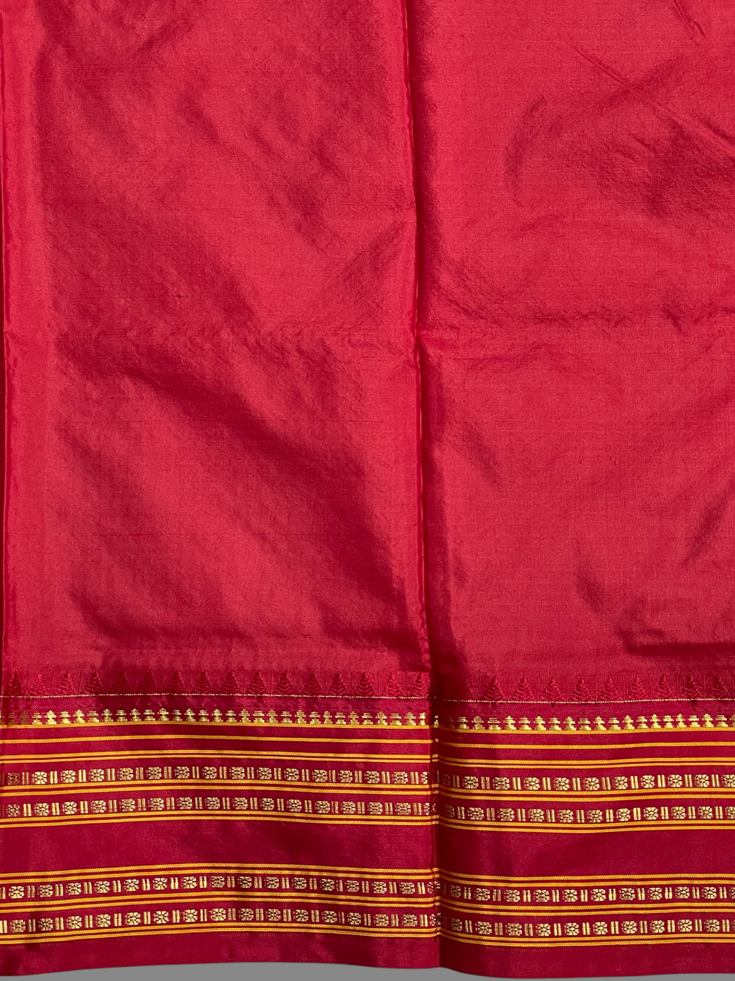 Narayanpet Checks Blue Pure Silk Saree