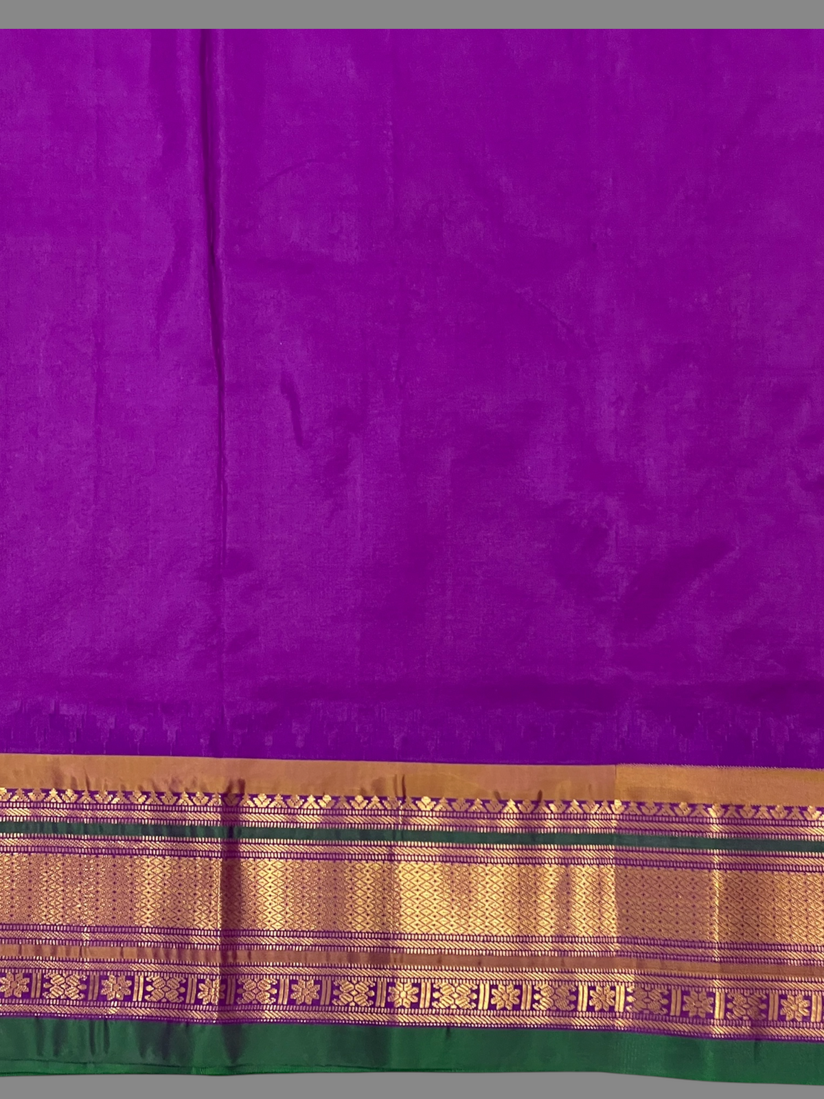 Kanchi Rani Pink Stripes Butta Pure Silk Sarees