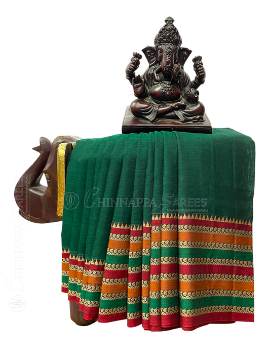 Narayanpet  Green Cotton Sarees CS28