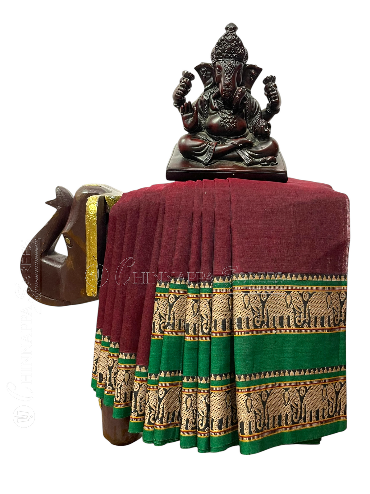 Narayanpet Maroon Cotton Sarees CS19