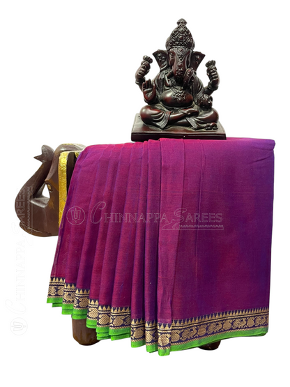 Narayanpet Magenta Cotton Sarees CS63