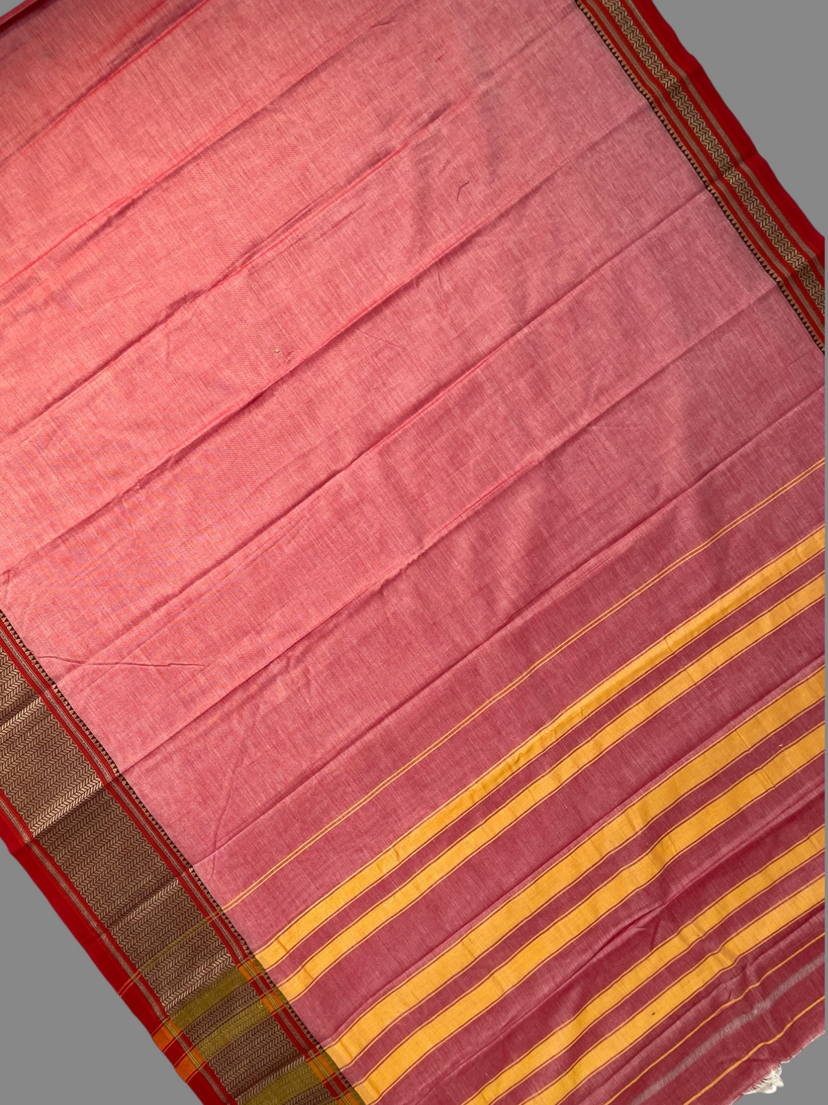 Narayanpet Light Pink Cotton Sarees CS6