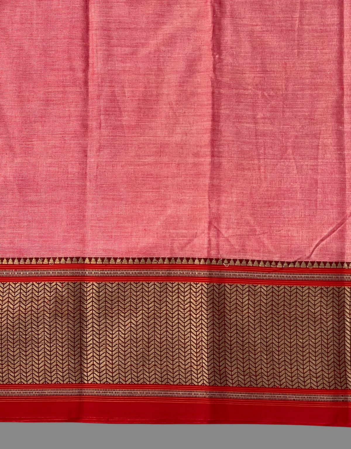 Narayanpet Light Pink Cotton Sarees CS6