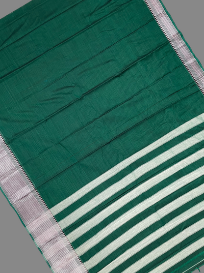 Narayanpet Green Cotton Sarees CS35
