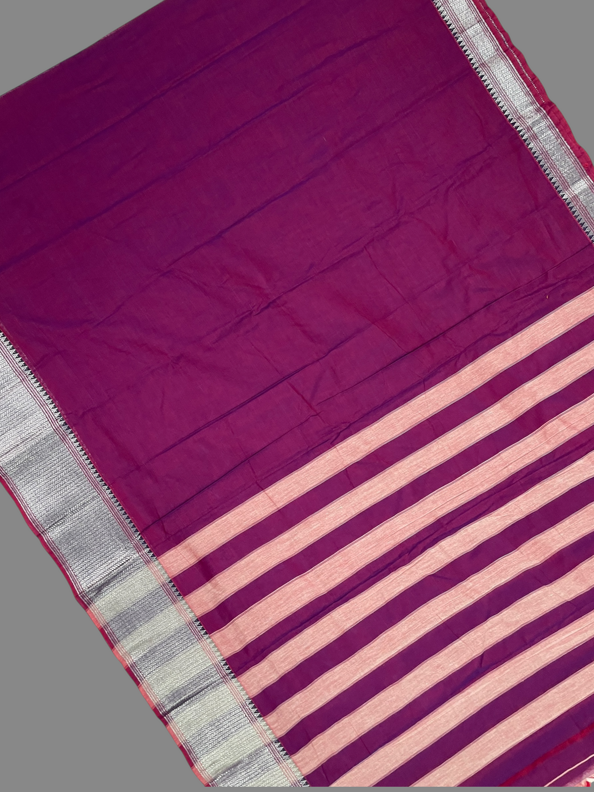 Narayanpet Magenta Cotton Sarees CS31