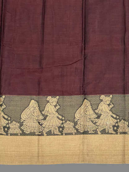 Narayanpet Maroon Cotton Sarees CS58