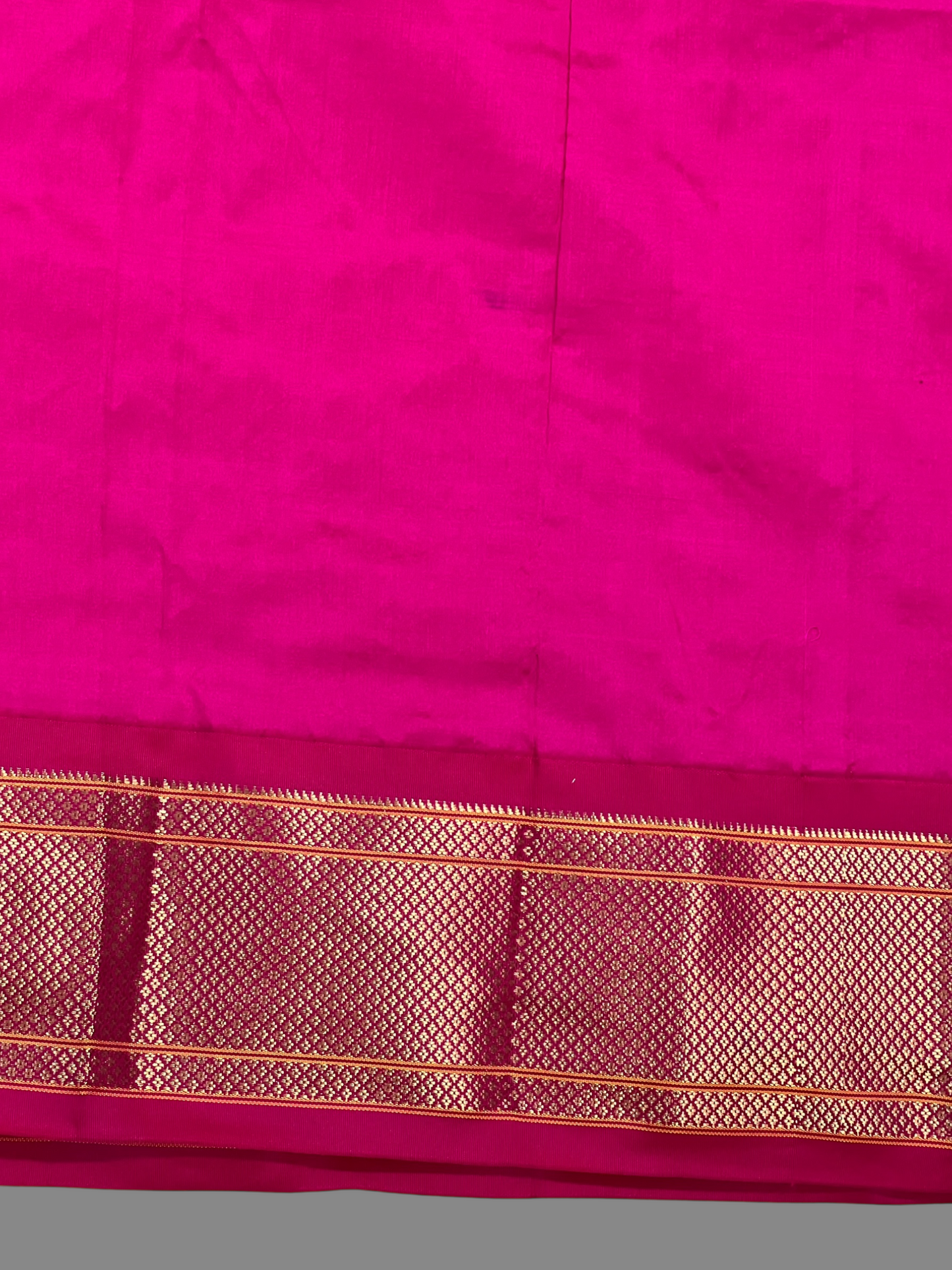 Paithani Border Light Pink Pure Silk Saree