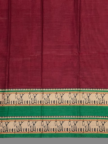 Narayanpet Maroon Cotton Sarees CS19