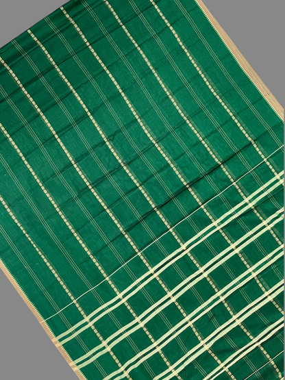 Narayanpet Green Cotton Sarees CS146