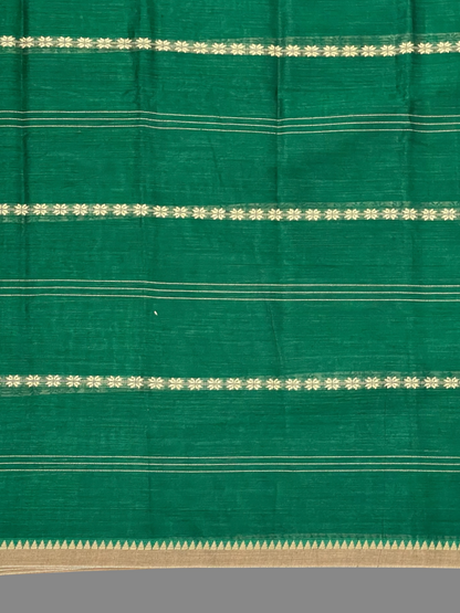 Narayanpet Green Cotton Sarees CS146