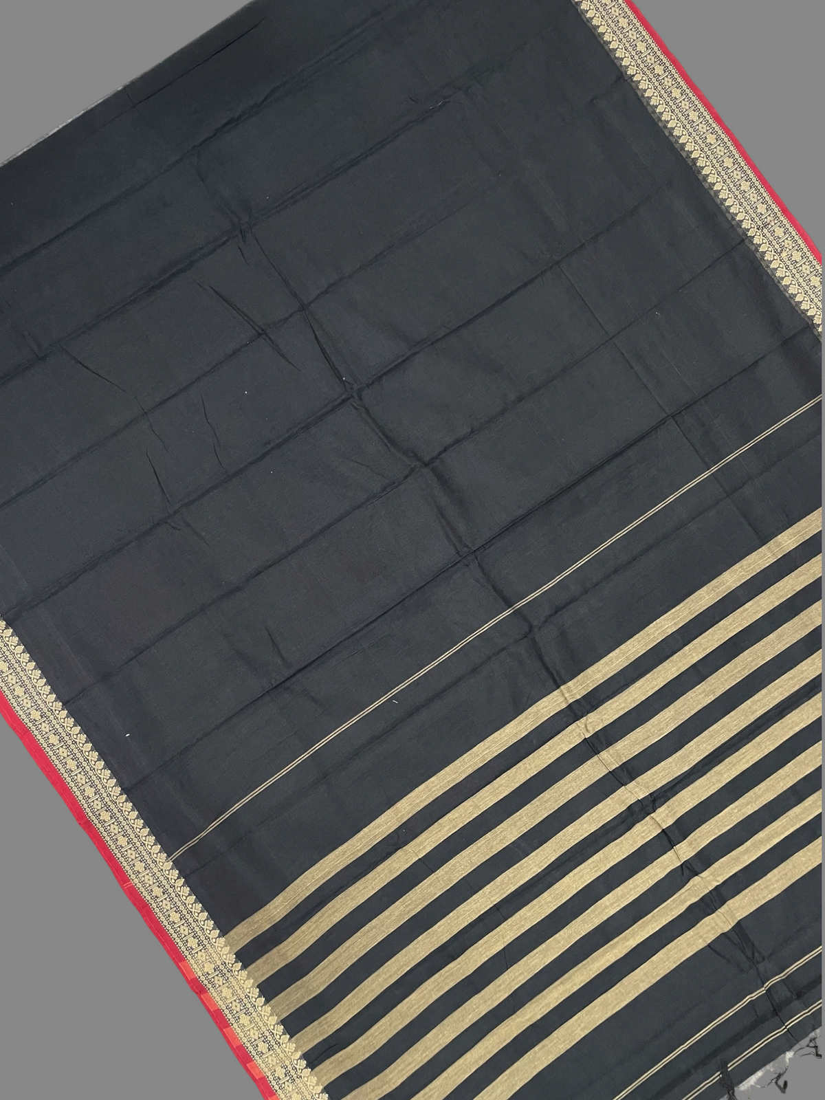 Narayanpet Black Cotton Sarees CS503