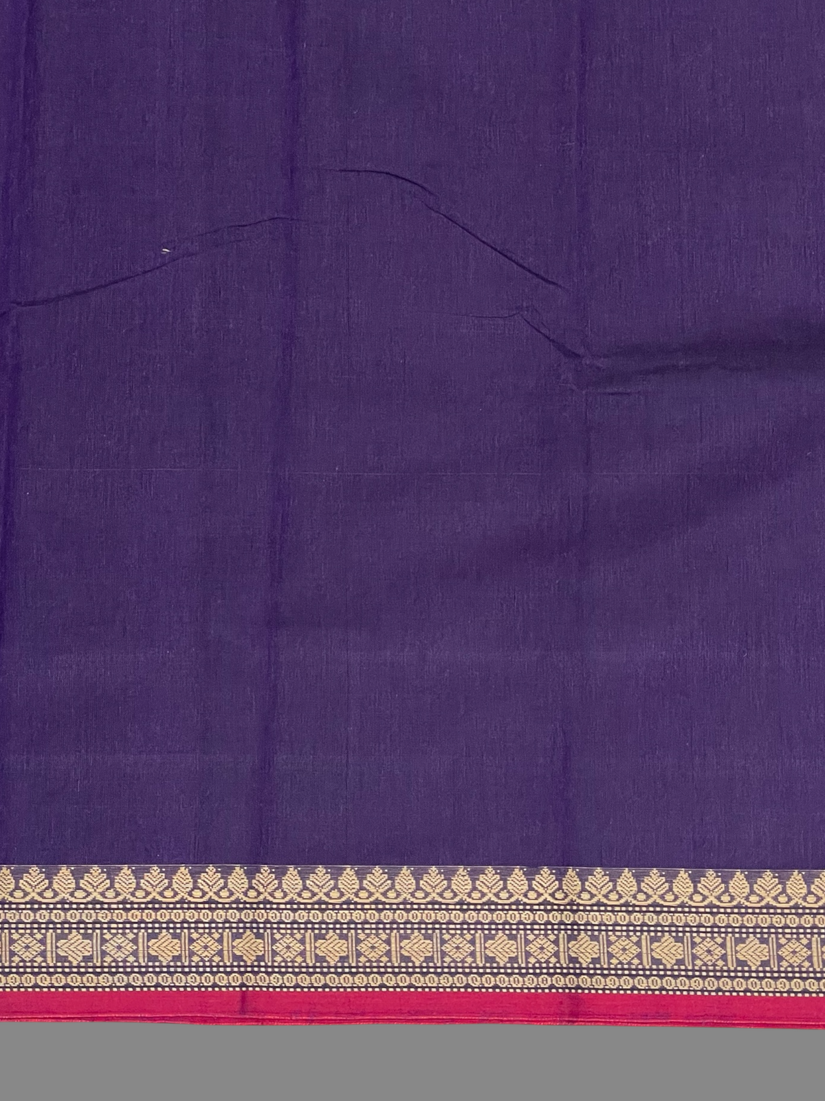 Narayanpet Violet Cotton Saree CS439