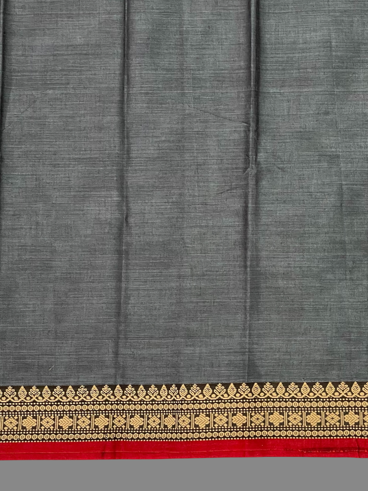 Narayanpet Grey Cotton Saree CS445