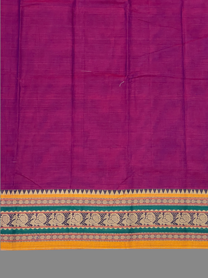 Narayanpet Magenta Cotton Sarees CS12