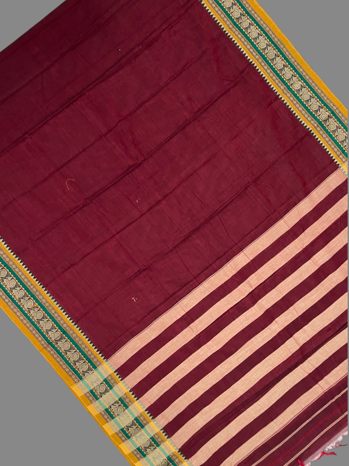 Narayanpet Maroon Cotton Sarees CS10