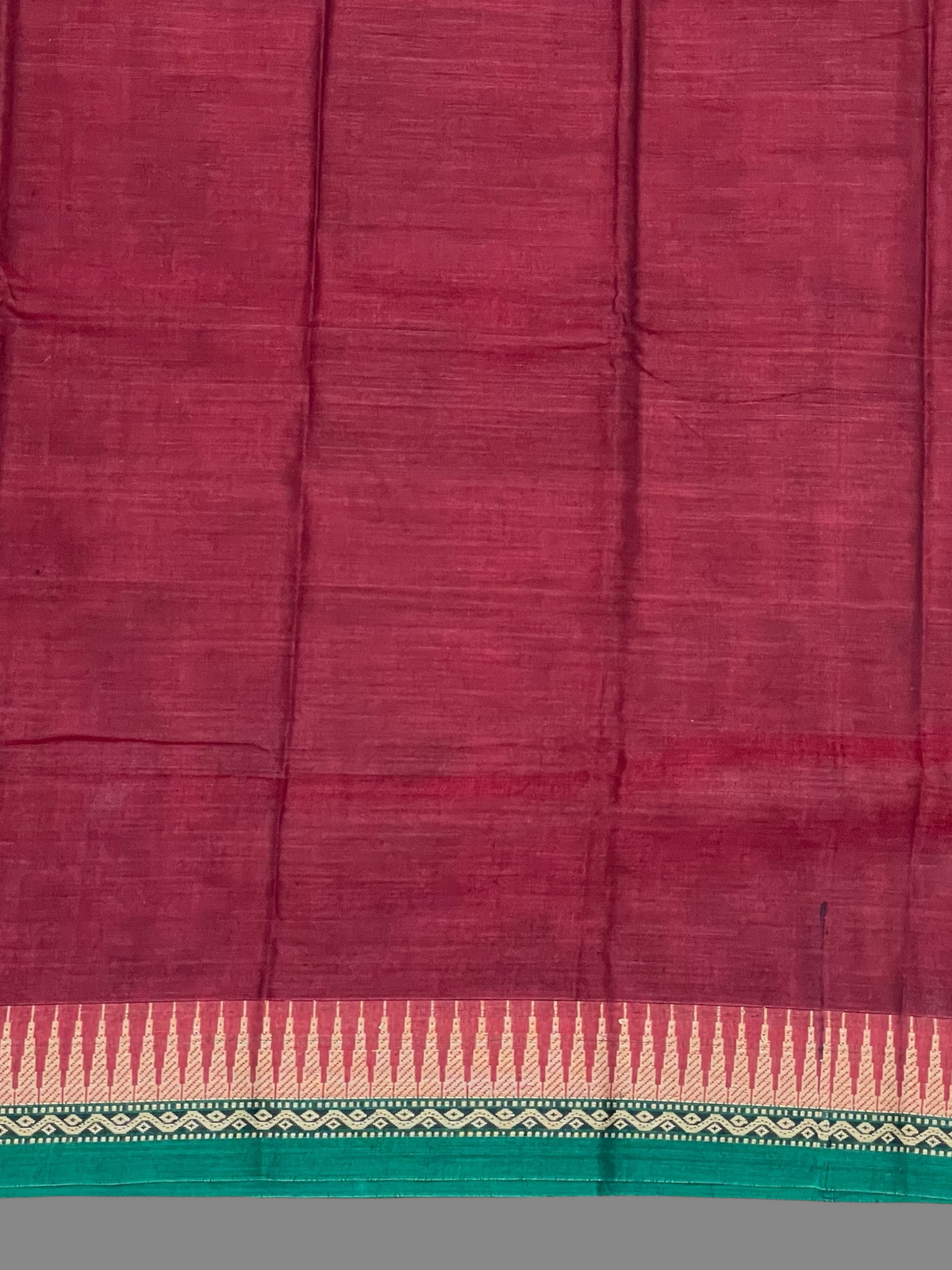 Narayanpet Maroon Cotton Saree CS465