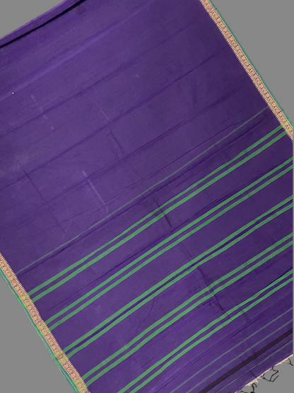 Narayanpet Violet Cotton Sarees CS53