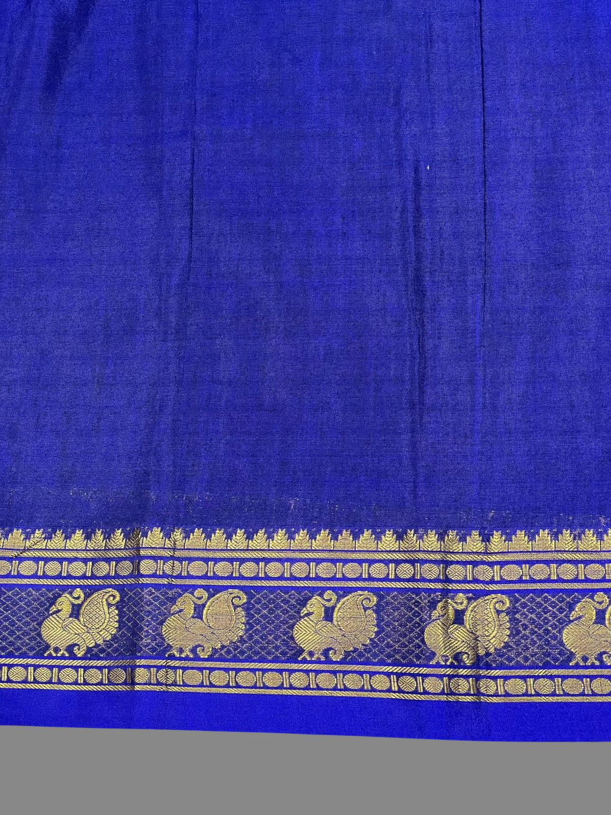 Mahalaxmi Border Light Brown  Soft Silk Saree