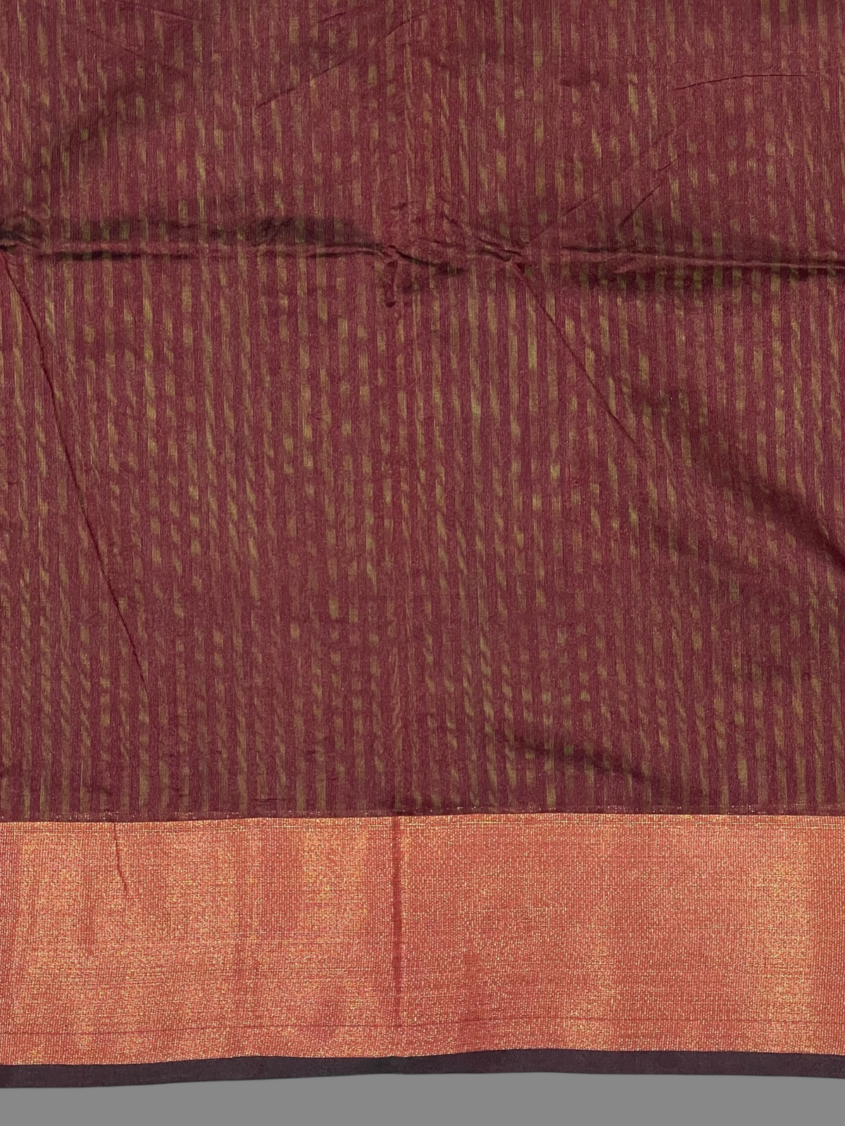 Narayanpet Zari Tissue Mehndi Green Cotton Sarees CS143