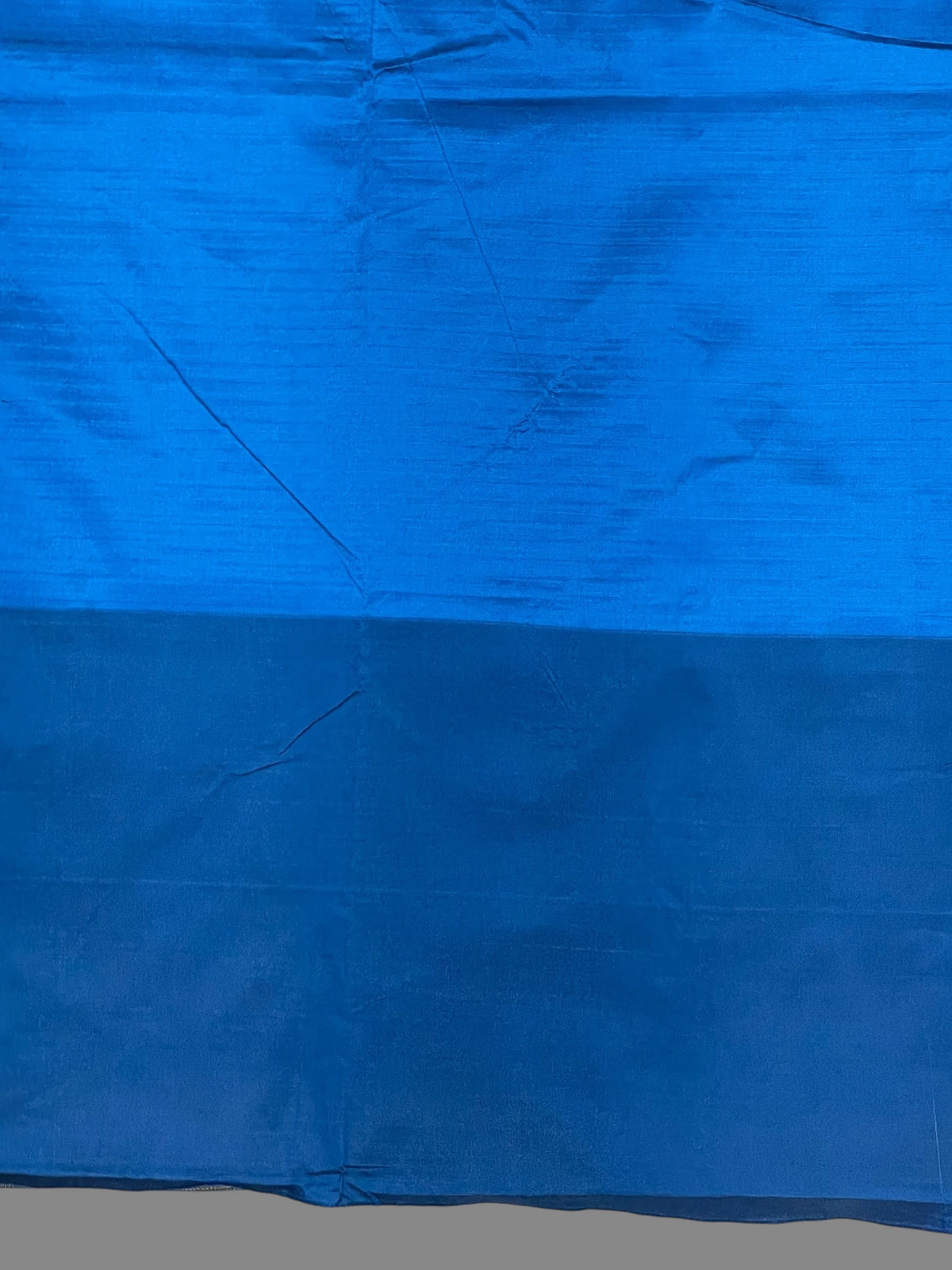 Big Temple Checks Royal Blue Half-Mix Sarees