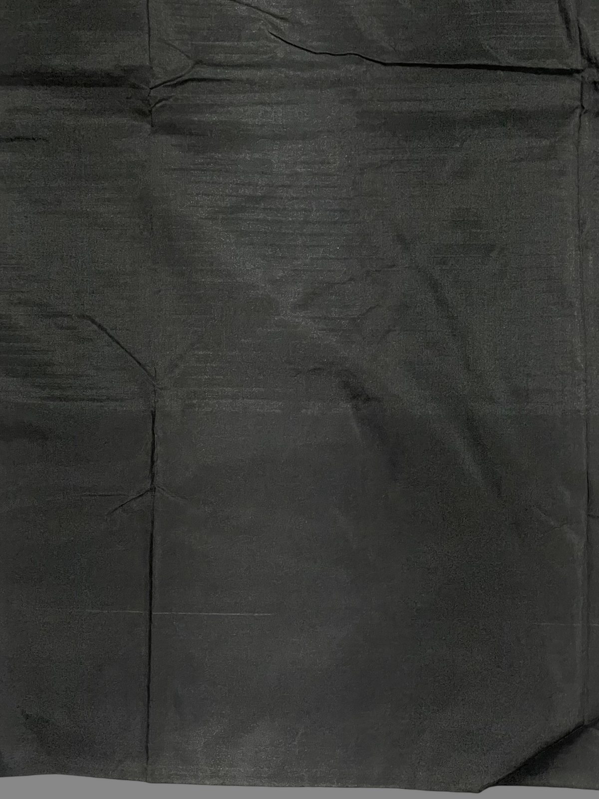 Big Temple Checks Black Half-Mix Sarees