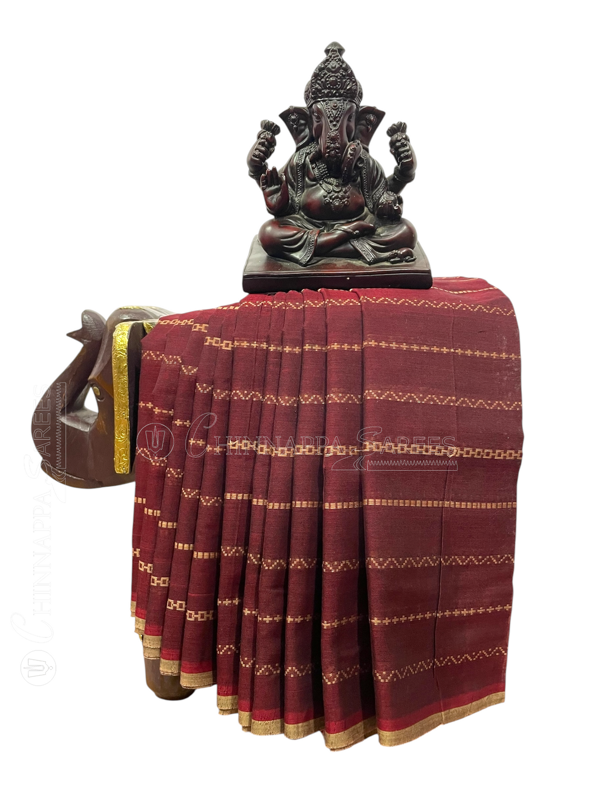 Narayanpet Maroon Cotton Sarees CS74
